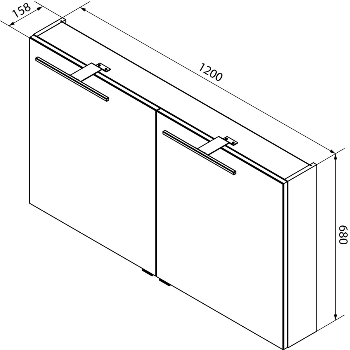 FACKELMANN Spiegelschrank