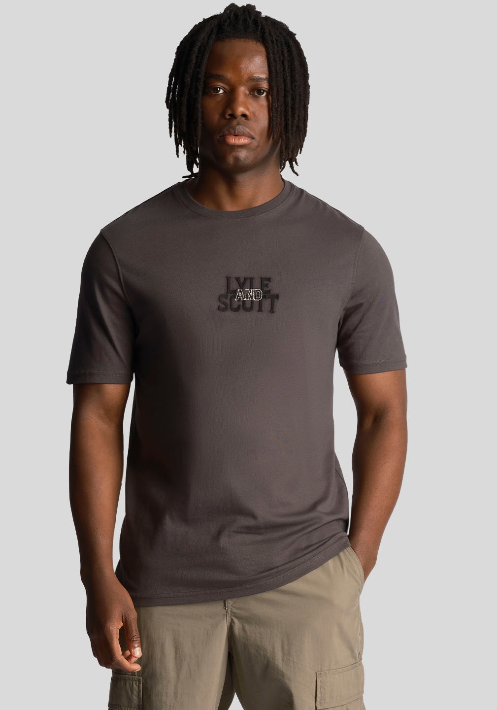 Lyle & Scott T-Shirt »LS«, mit Logostickerei