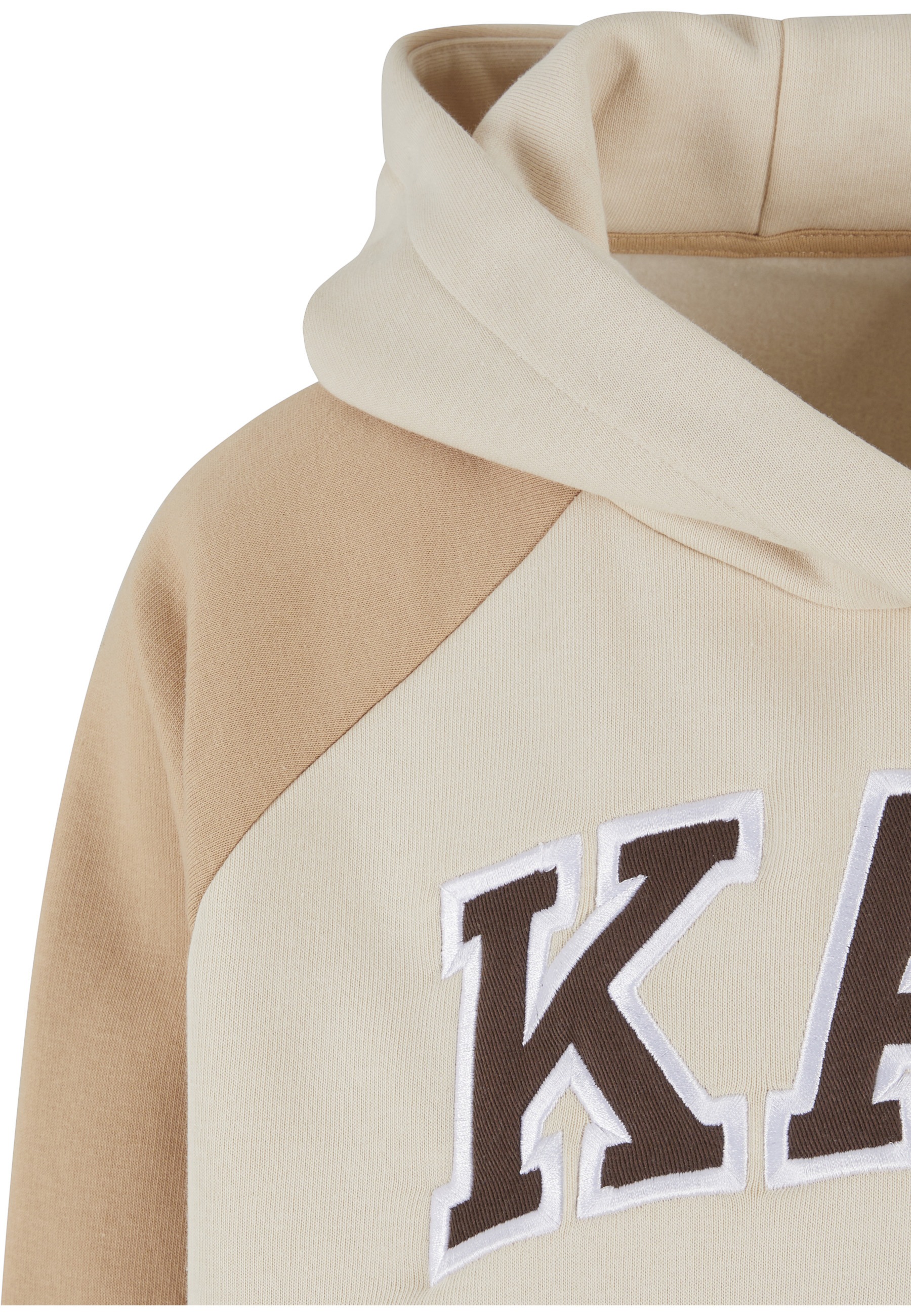 Karl Kani Kapuzenpullover »Karl Kani Damen KW224-005-2 KK Serif Crop Raglan Hoodie« 1 Stk.