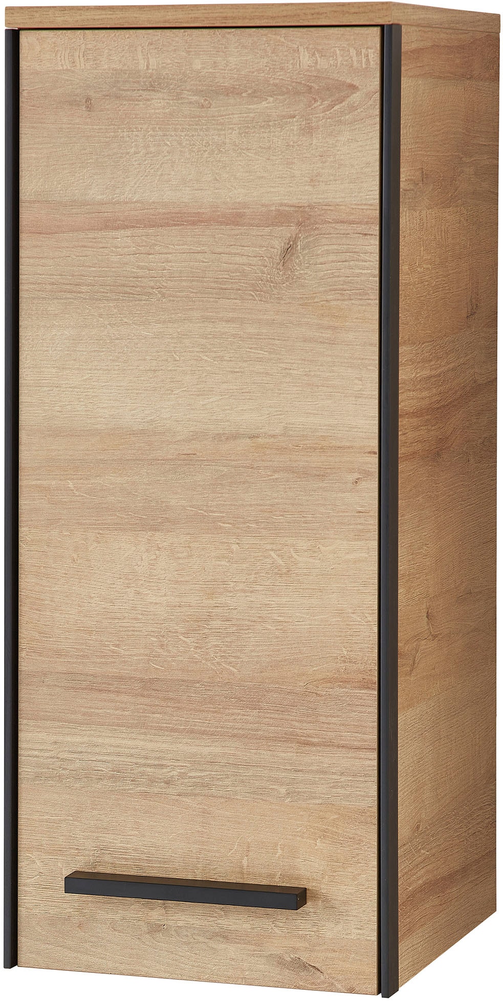 Saphir Hängeschrank "Quickset 395 Wand-Badschrank 30 cm breit mit 1 Tür und 2 Einlegeböden", Badezimmer-Hängeschrank ink