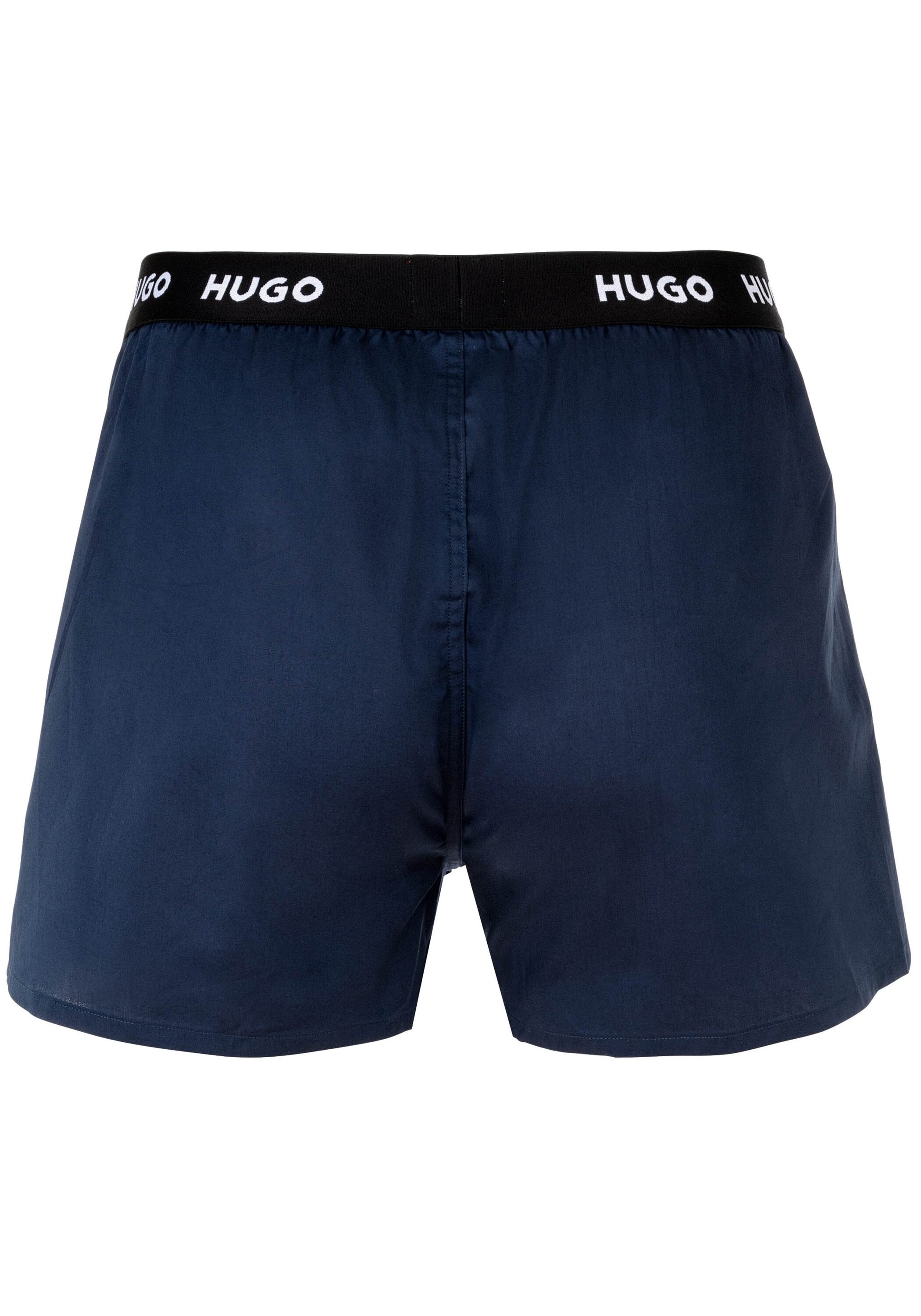 HUGO Boxershorts »Web-Boxershorts Woven Boxer Triplet 3er Pack«
