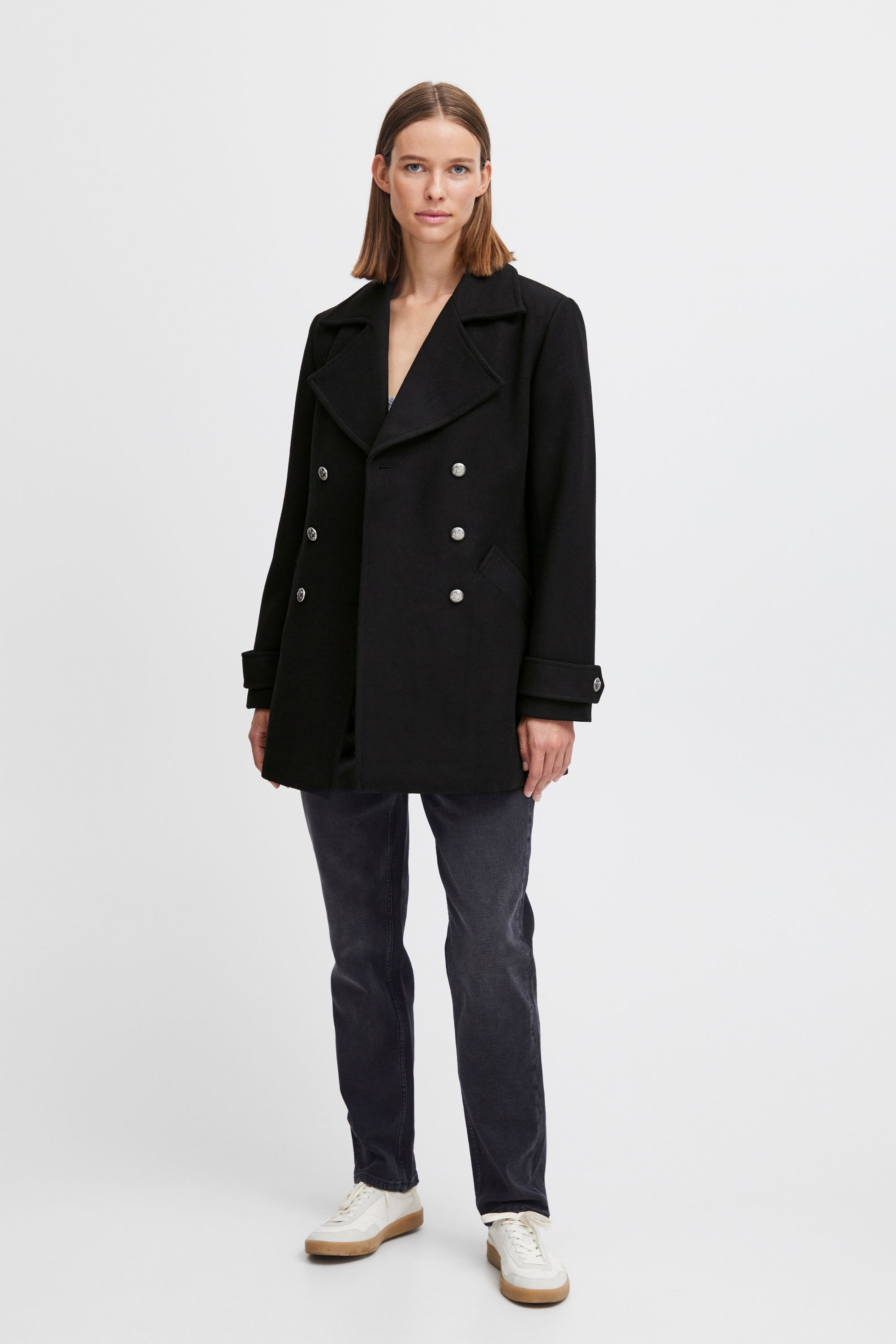 b.young Wollmantel »Wollmantel BYCALINE JACKET -«
