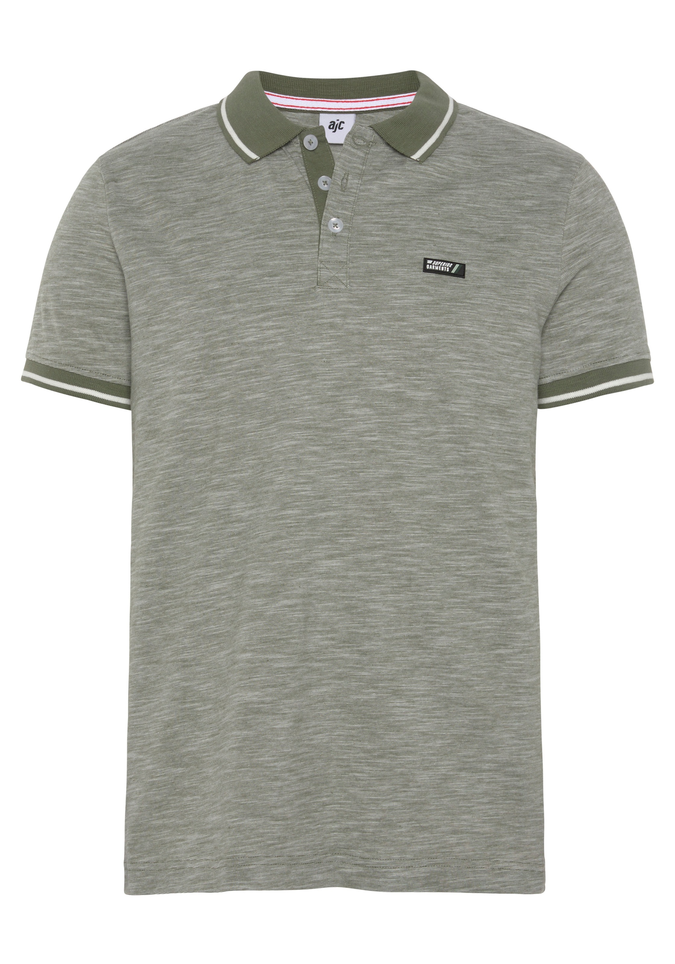 AJC Herren Poloshirt Oliv 3XL 3