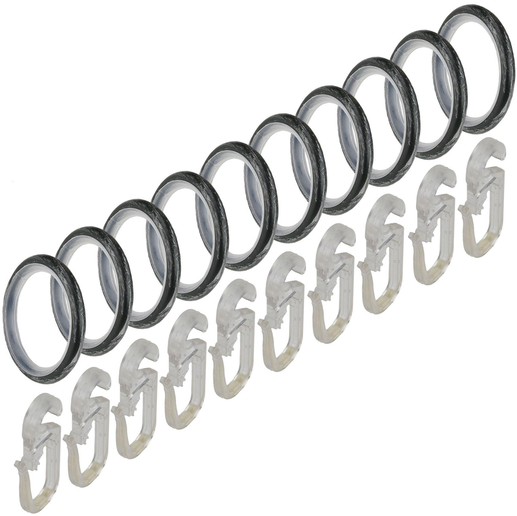 Liedeco Gardinenstange »Esp Spitze« Ø 16 mm 2 läufig-läufig Fixmaß 2-läufig im Fixmaß Ø 16 mm