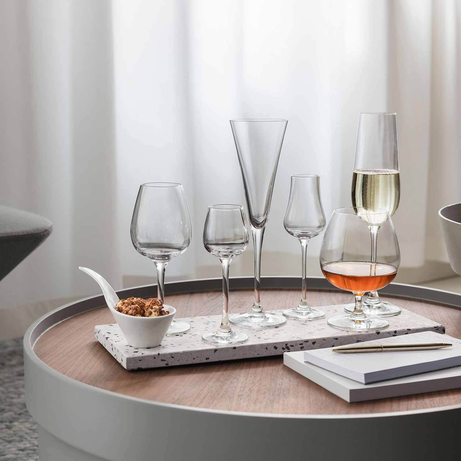 Villeroy & Boch Champagnerglas »Champagnergläser Purismo Specials 120 ml 4er Set transparent« Spülmaschinenfest