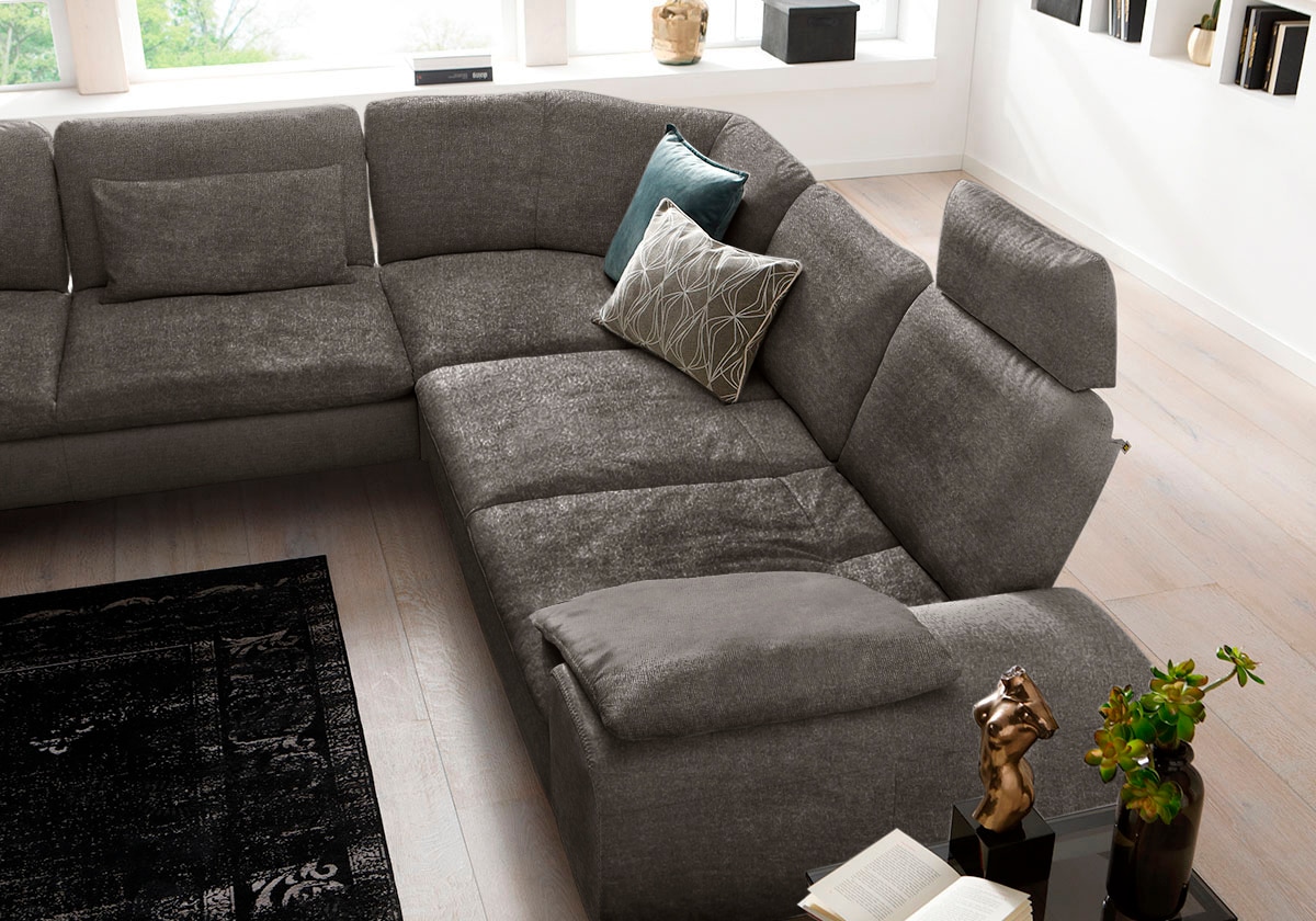 W.SCHILLIG Ecksofa »valentinoo«, (Set), mit Sitztiefenverstellung, Breite 318 cm