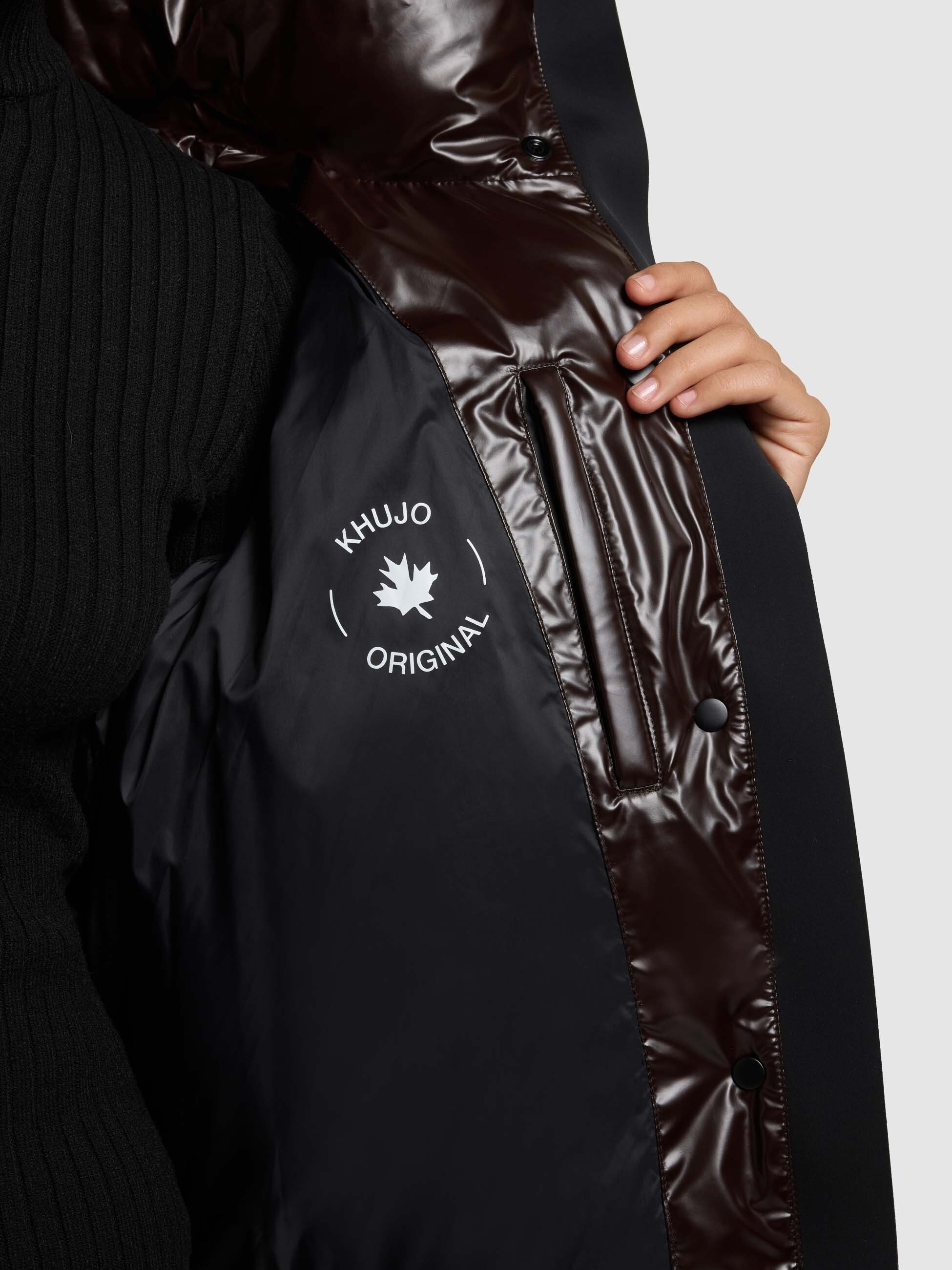 khujo Steppjacke »RINJA2 SHINY« ohne Kapuze