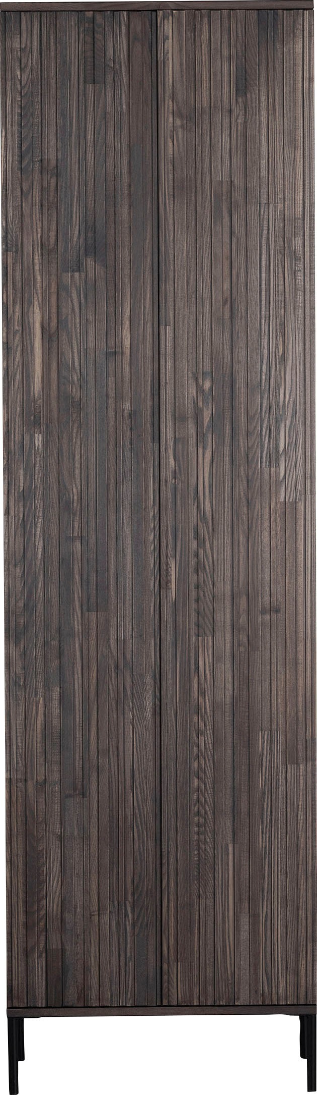 Thumbnail - WOOOD Garderobenschrank "New Gravure, Mehrzweckschrank mit 5 Fächern" mit grafischen Relieftüren, Breite 60 cm