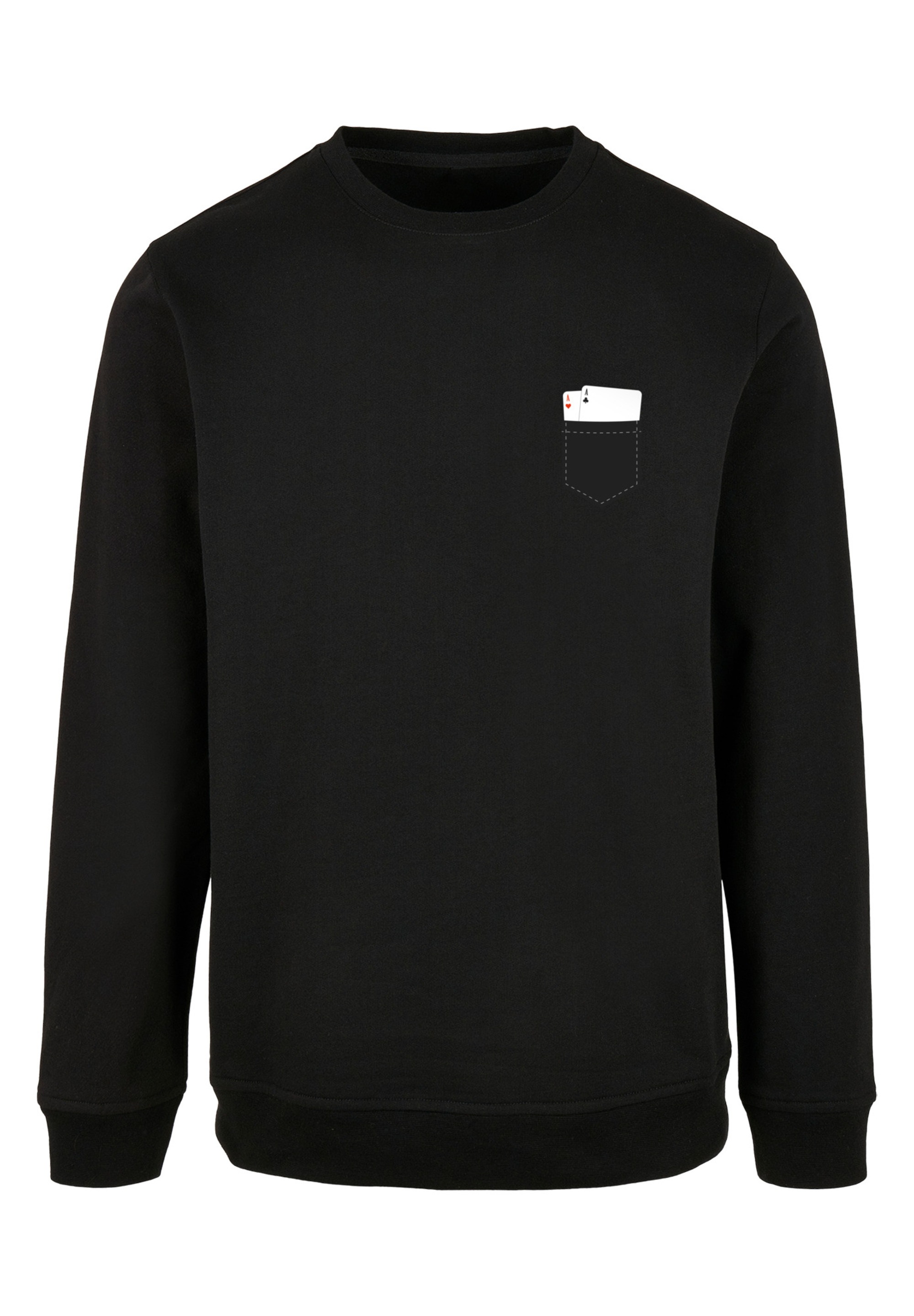 F4NT4STIC Kapuzenpullover "Pocket with Cards", Print günstig online kaufen