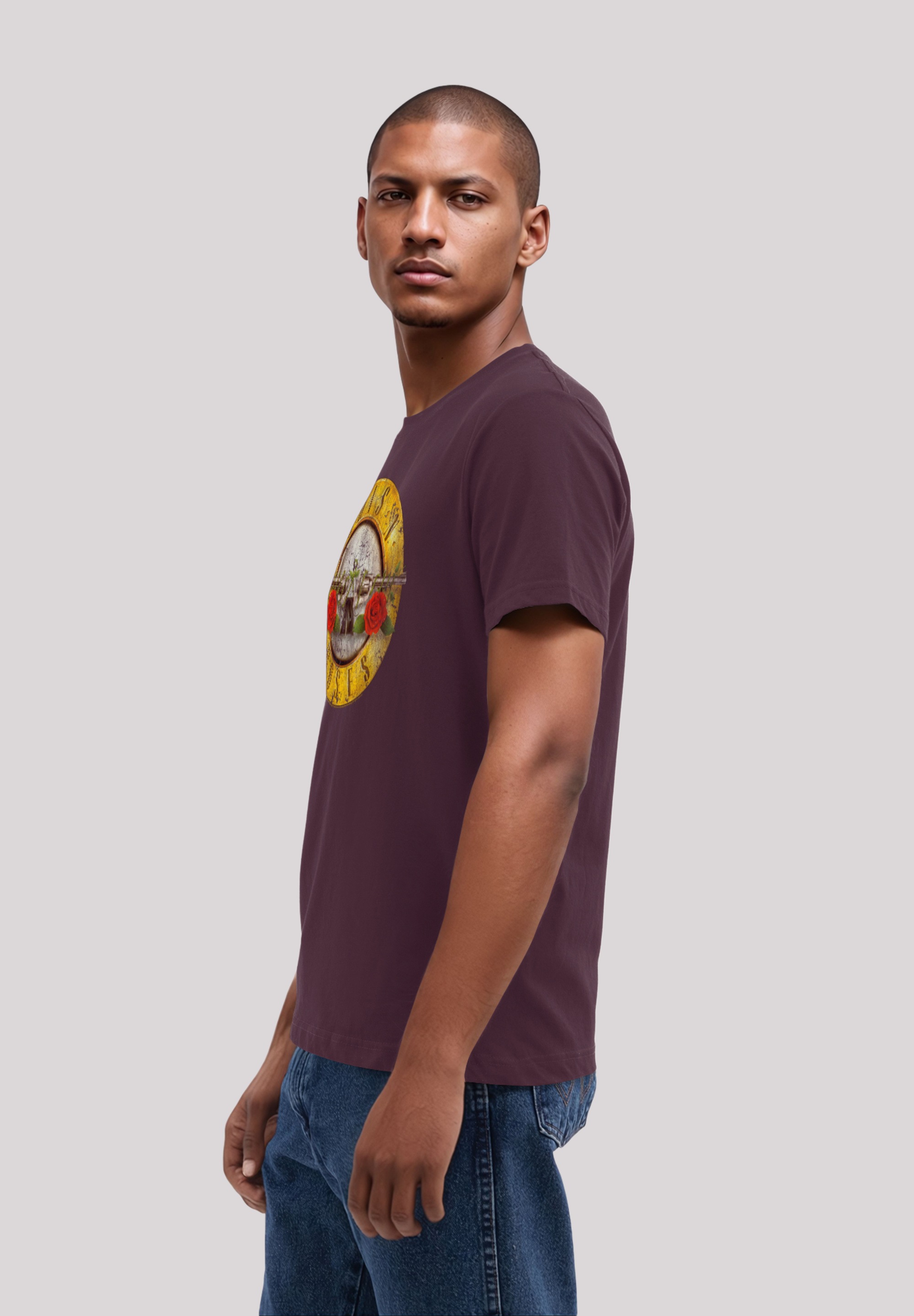 F4NT4STIC T-Shirt »Guns 'n' Roses Vintage Bullet Logo«, Premium Qualität Streetwear