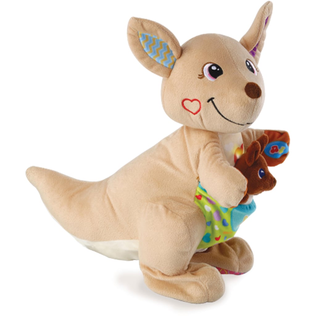 Vtech® Kuscheltier »VTechBaby, Hüpf-mit-mir-Känguru«, (2 St.)