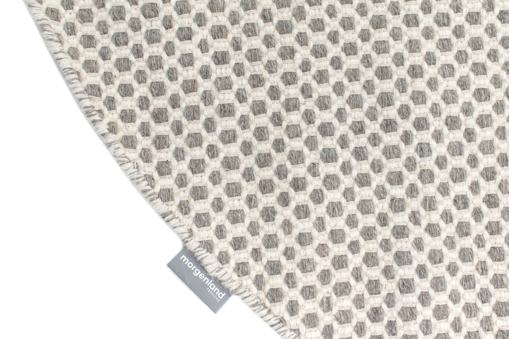 morgenland Wollteppich »Bohemian - Kelim Teppich - Trendy«, rund, 0,4 mm Höhe, Flachgewebe