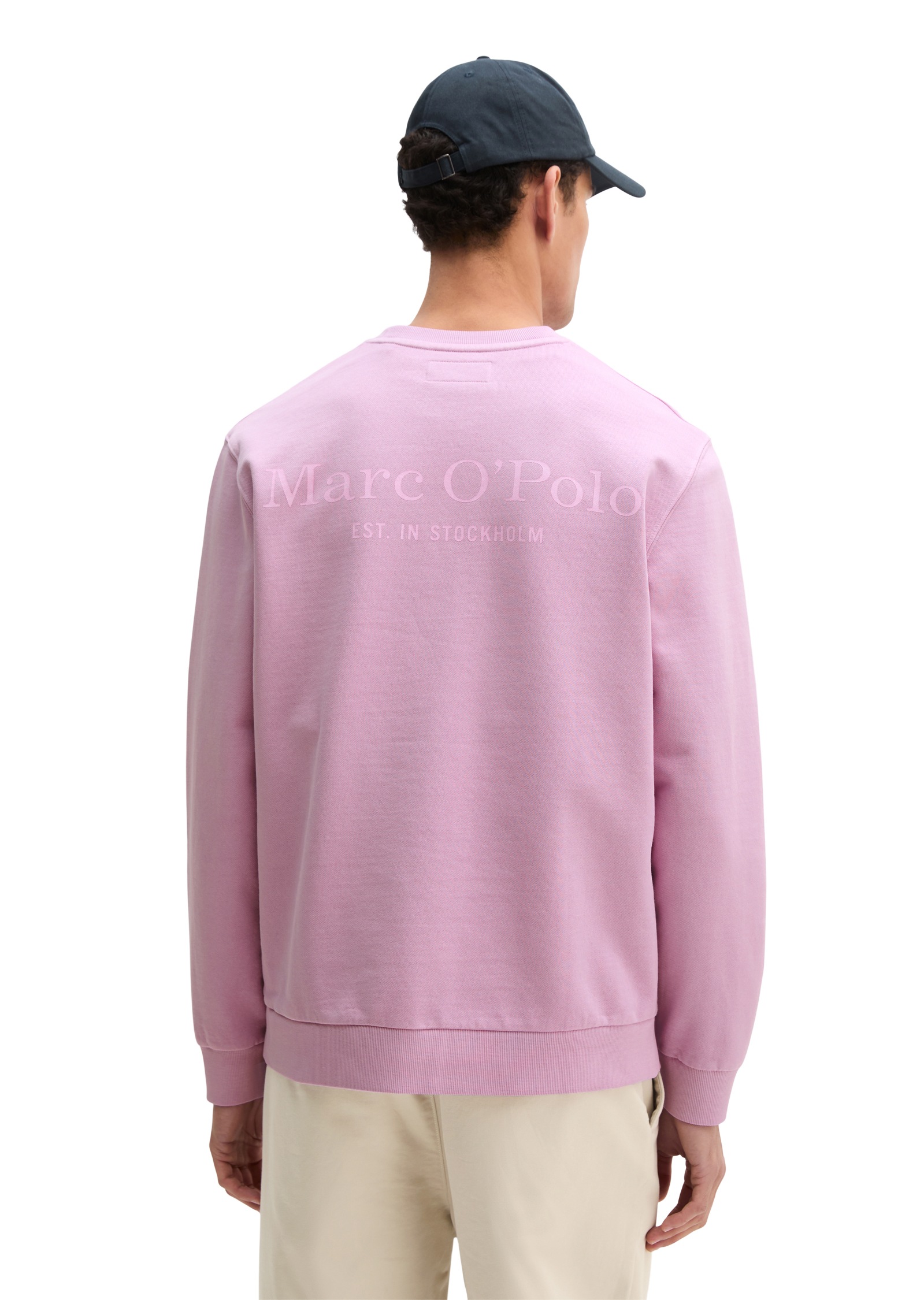 Marc OPolo Sweatshirt, regular fit mit Logoprint auf der Rückseite günstig online kaufen