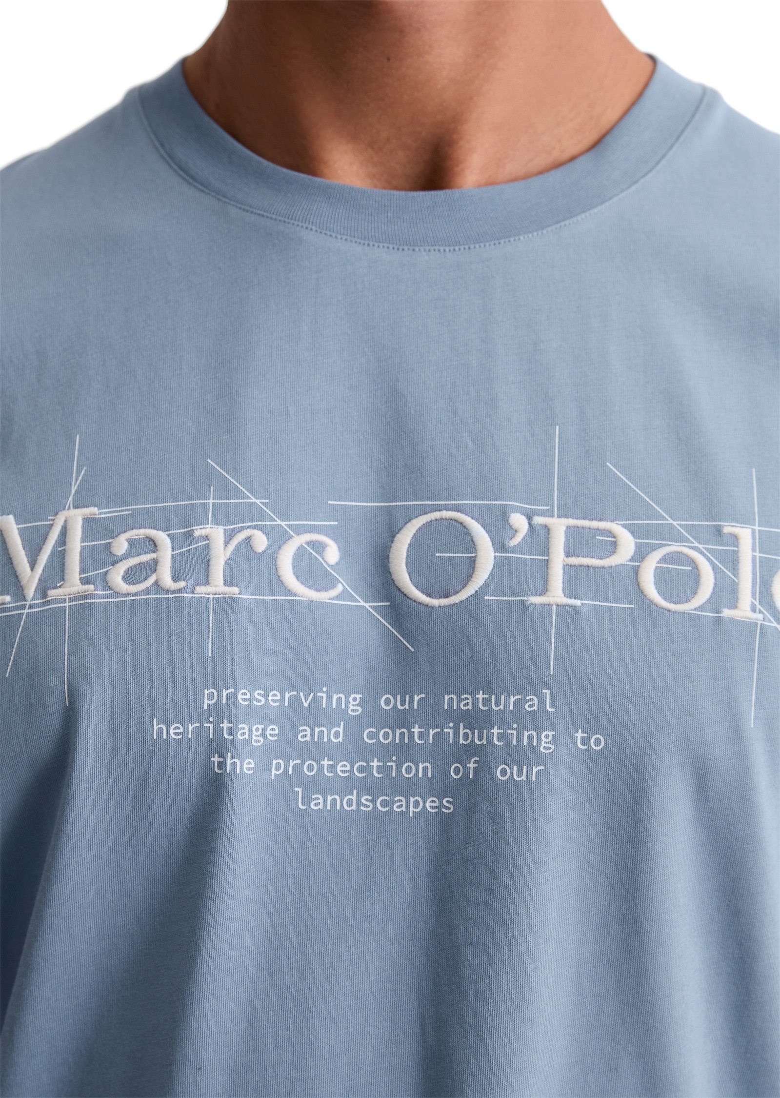 Marc O'Polo T-Shirt »aus reiner Bio-Baumwolle«