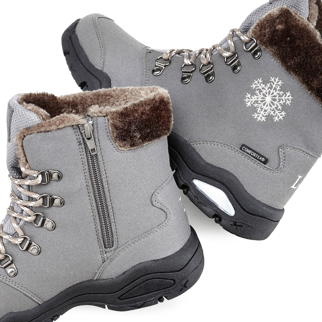 LASCANA Winterstiefelette »Stiefelette, Stiefel, Winterstiefel«