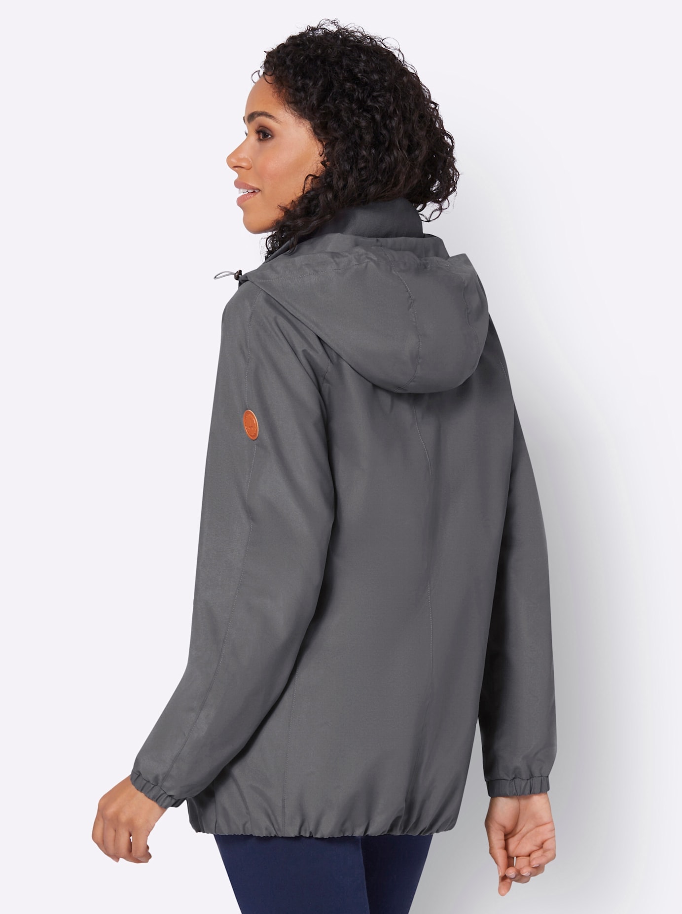 Casual Looks Langjacke, mit Kapuze