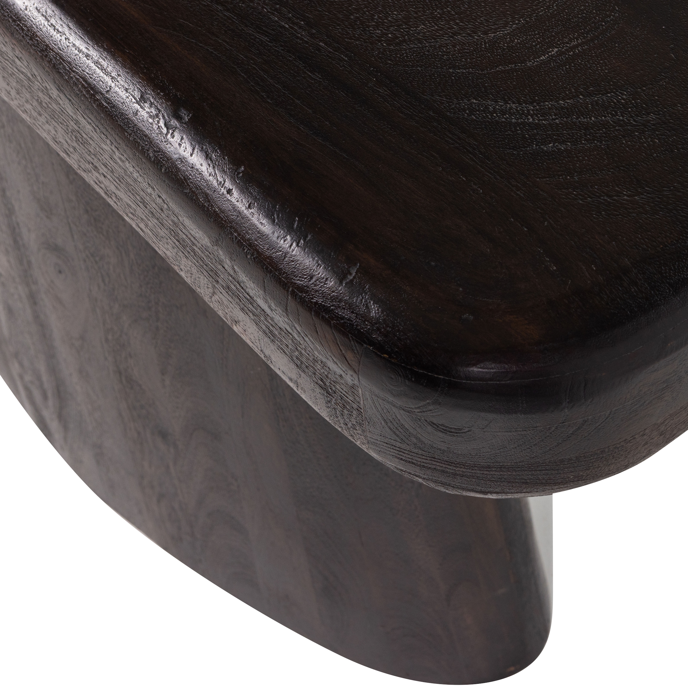 WOOOD Beistelltisch »Amco mit Massivmangoholz und breitem Standfuß B 120 x T 40 x H 76 cm« Tragkraft 22,7 kg, ausschließlich für den Innenbereich