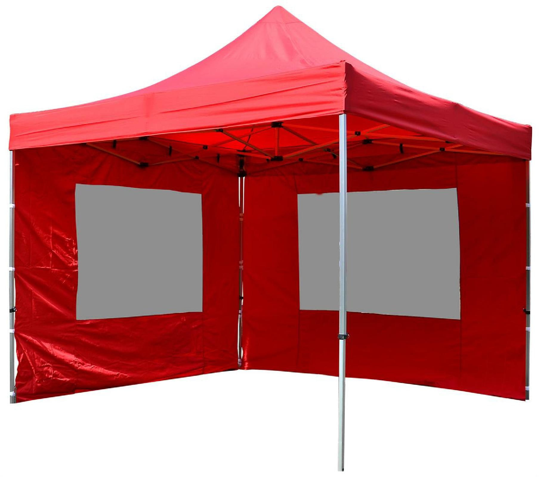 VCM Pavillon »Aluminium-Faltpavillon rot«