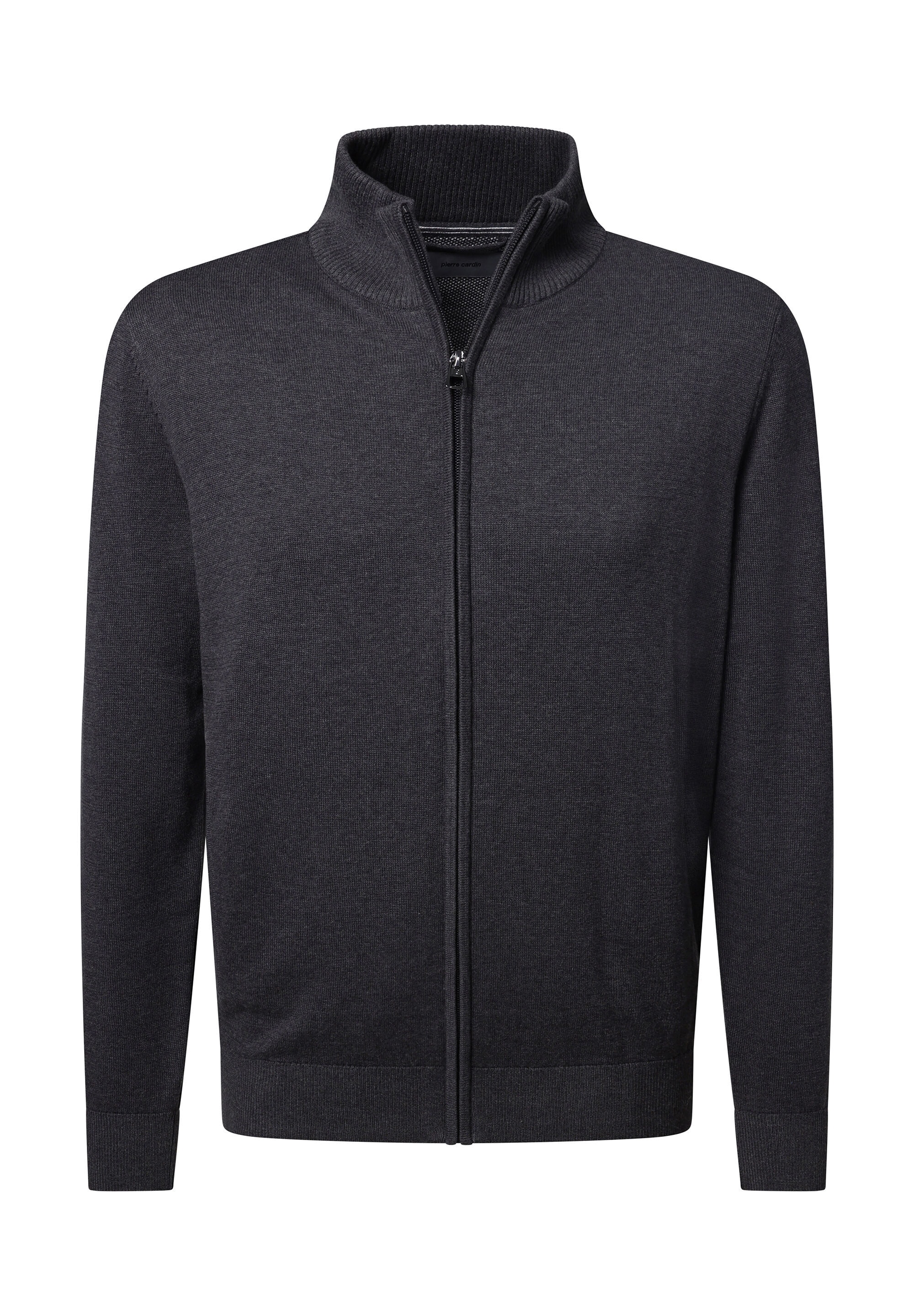 Pierre Cardin Strickjacke "Pierre Cardin Strickjacke" mit durchgehendem Reißverschluss