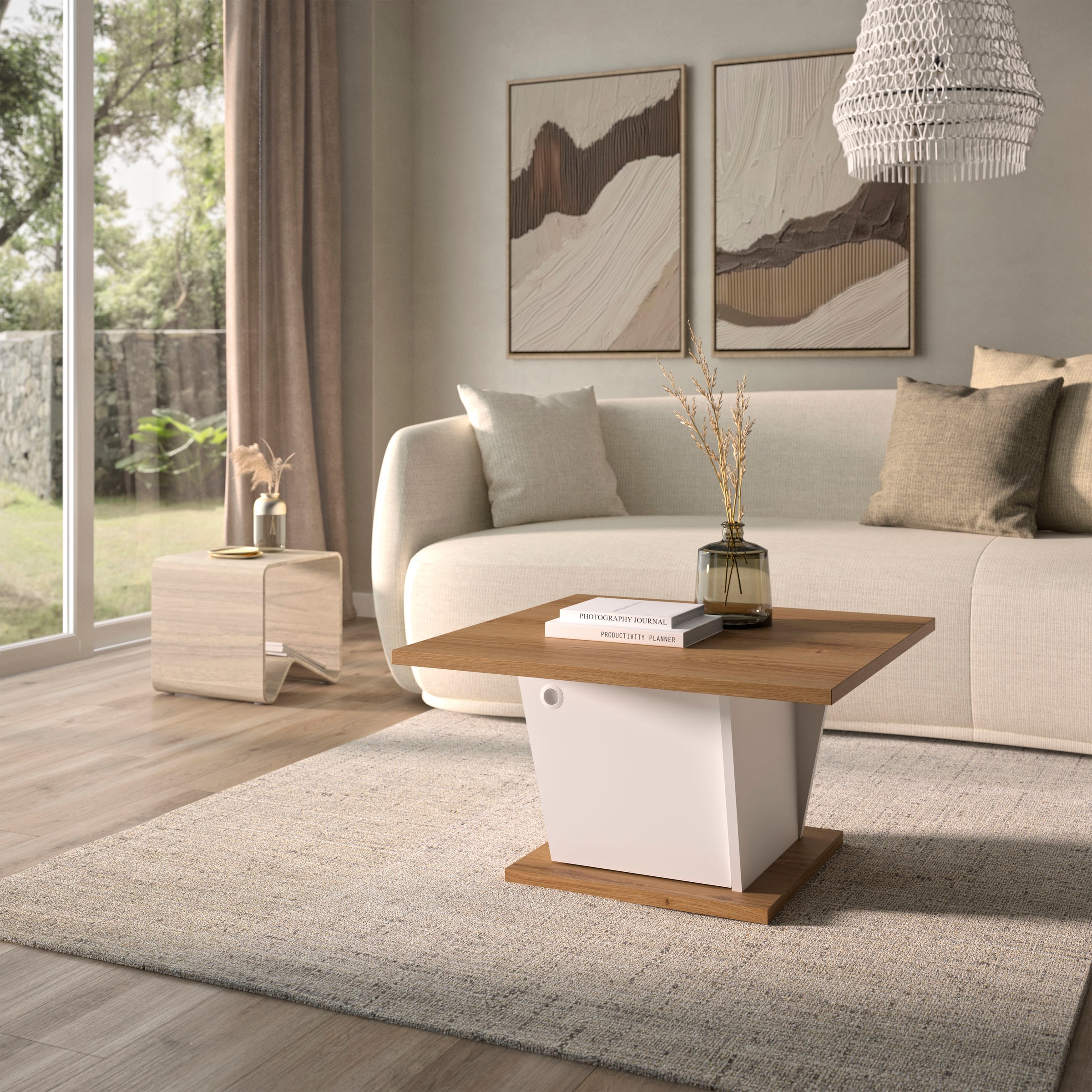 Gami Couchtisch "ATOS", Couchtisch mit Barfunktion günstig online kaufen