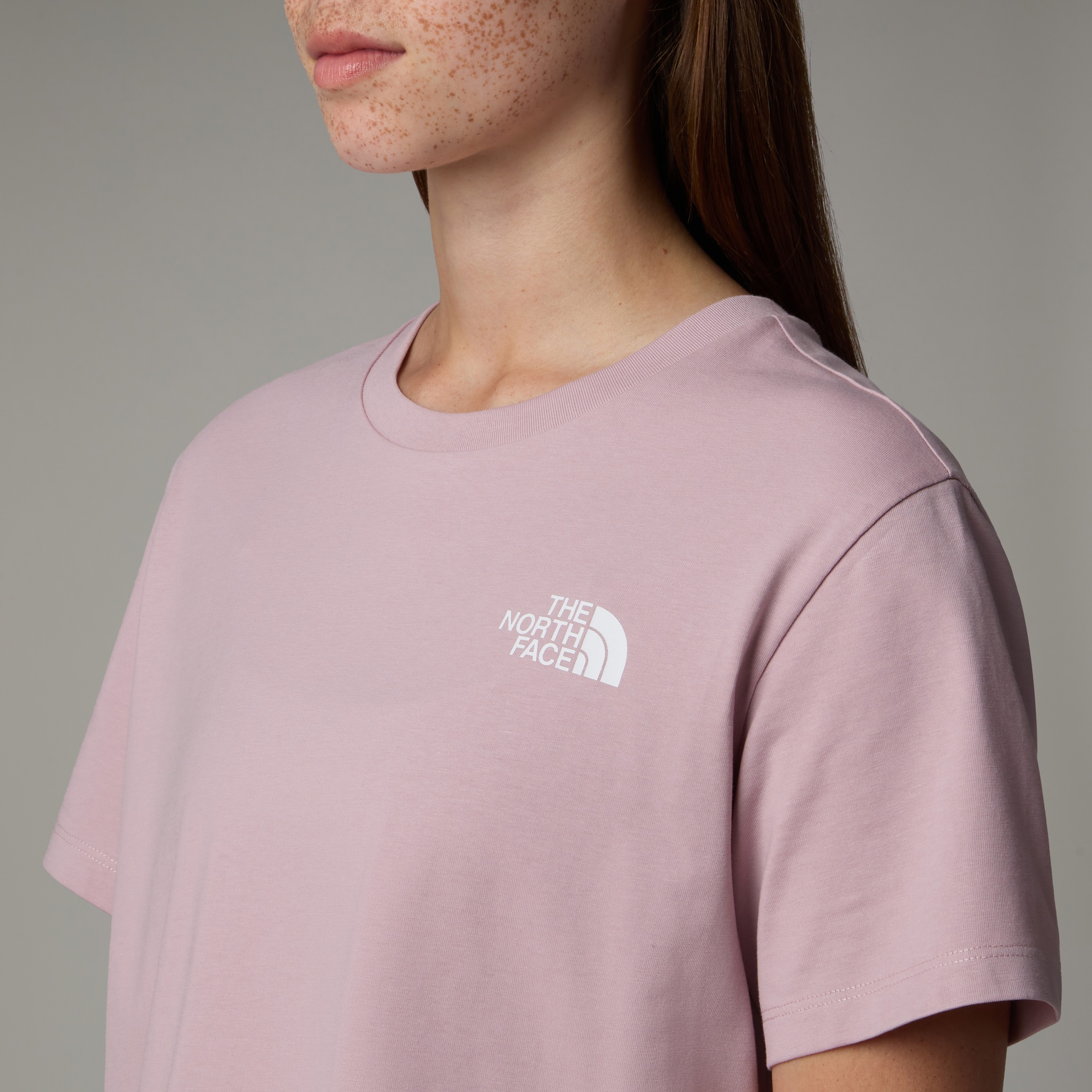 The North Face T-Shirt »W SIMPLE DOME CROPPED SLIM TEE«, (1 tlg.)