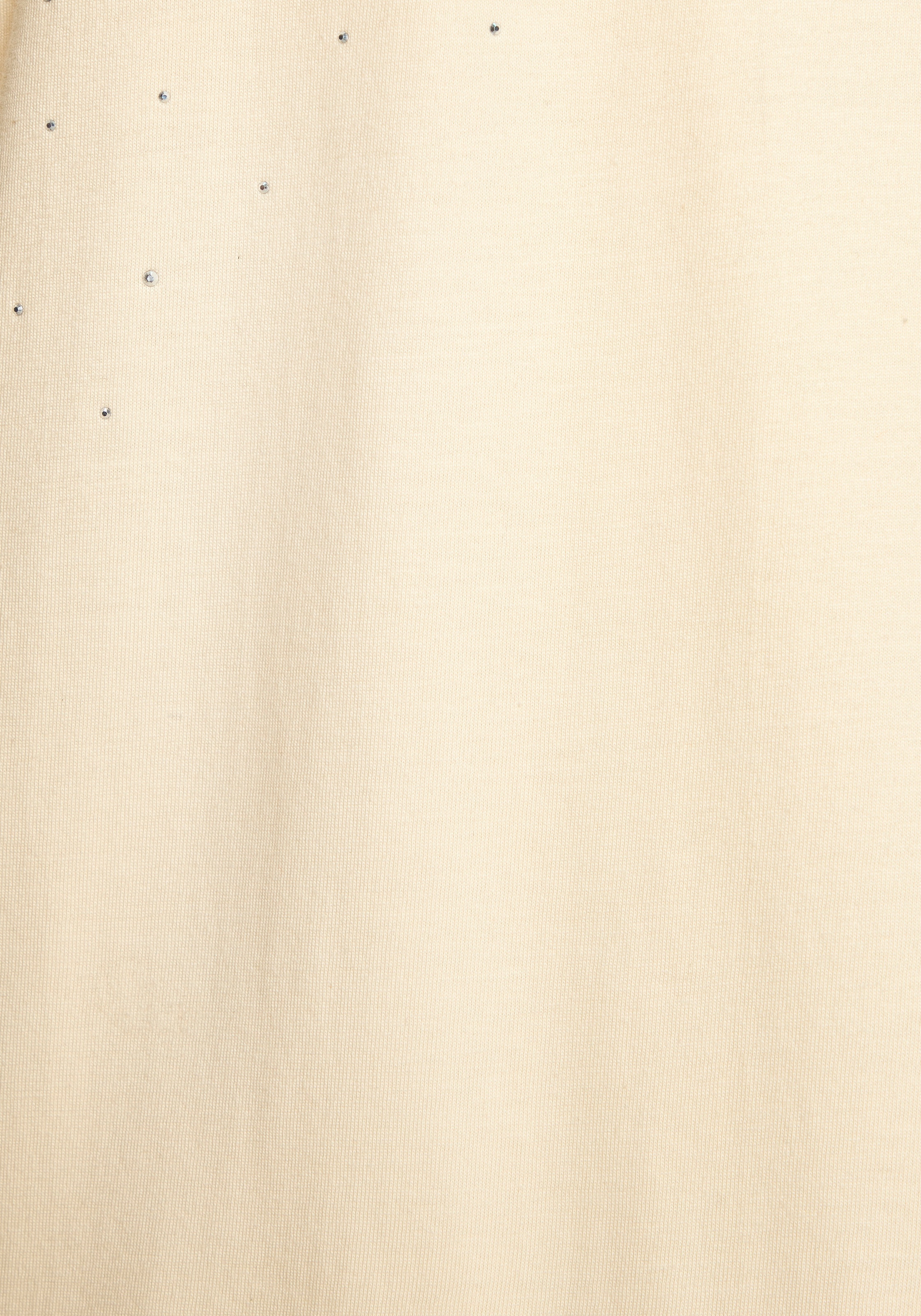 LASCANA T-Shirt »mit Strasssteinen« aus angenehmer Baumwoll-Viskose-Qualität