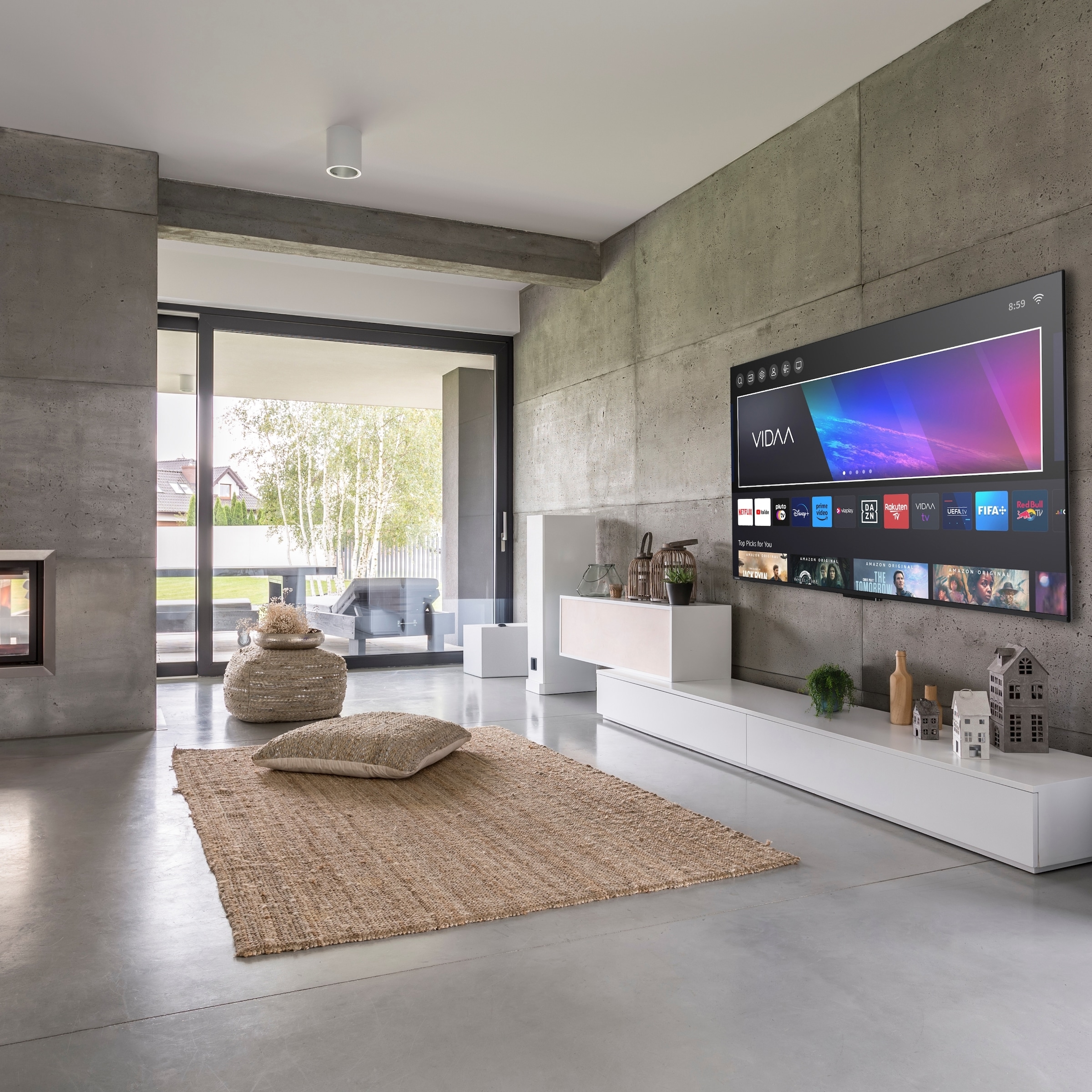 Toshiba QLED-Fernseher »55QV1563DDW« 139 cm/55 ″ Smart-TV