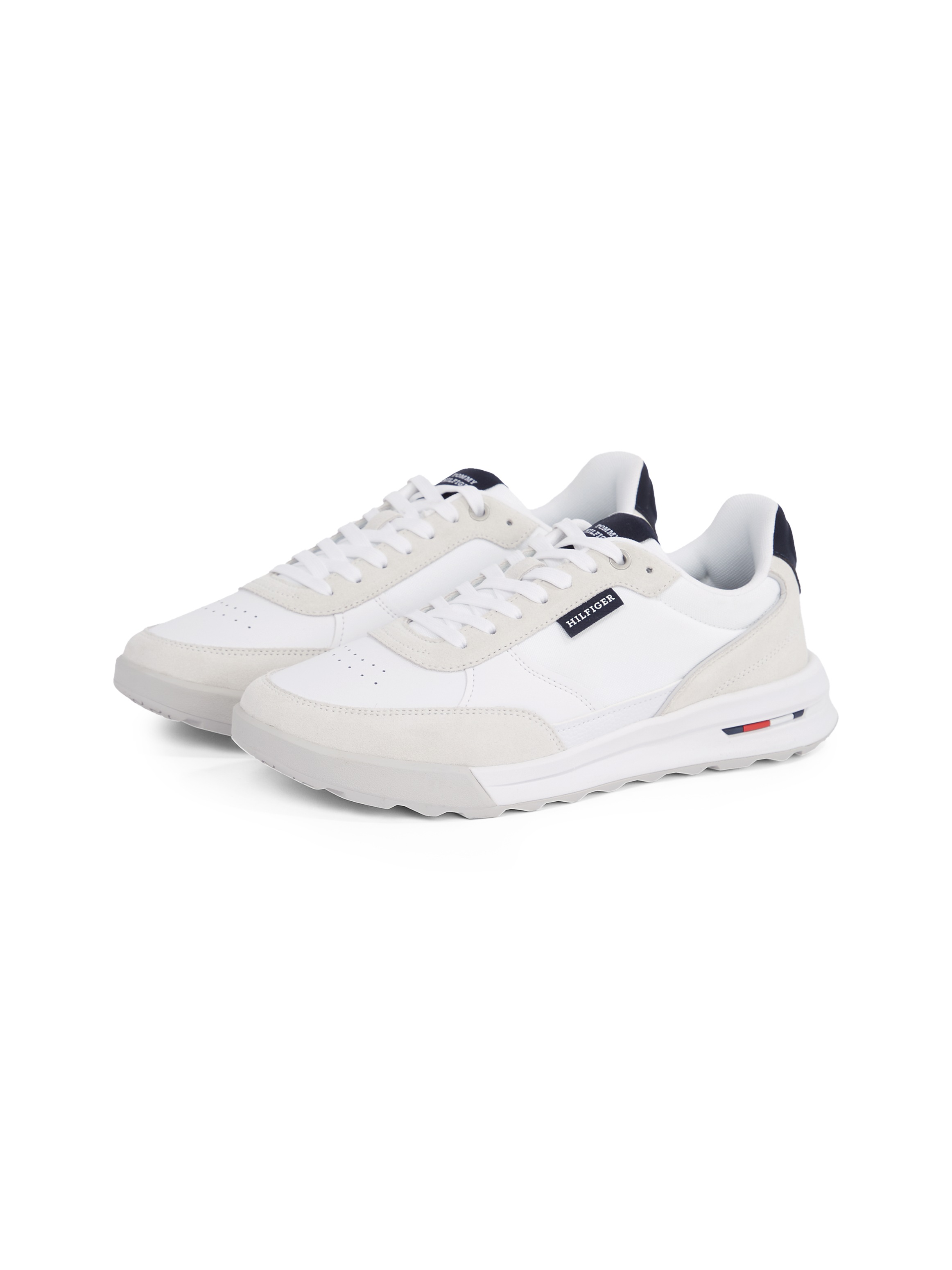 Tommy Hilfiger Sneaker "RETRO RUNNER MIX RWB", Freizeitschuh, Halbschuh, Sc günstig online kaufen