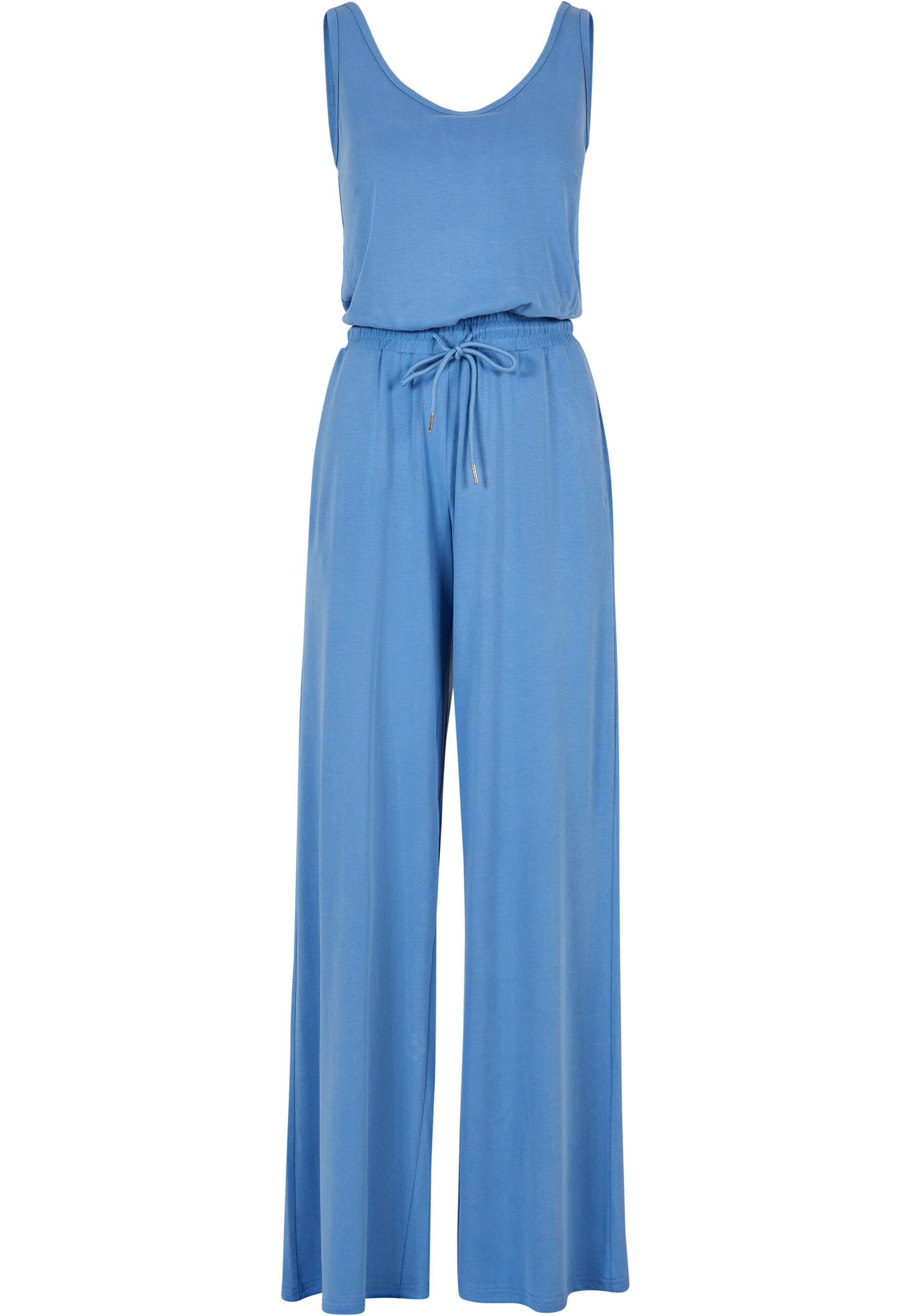 URBAN CLASSICS Jumpsuit "Urban Classics Damen Ladies Long Sleevless Modal Jumpsuit", (1 tlg.)