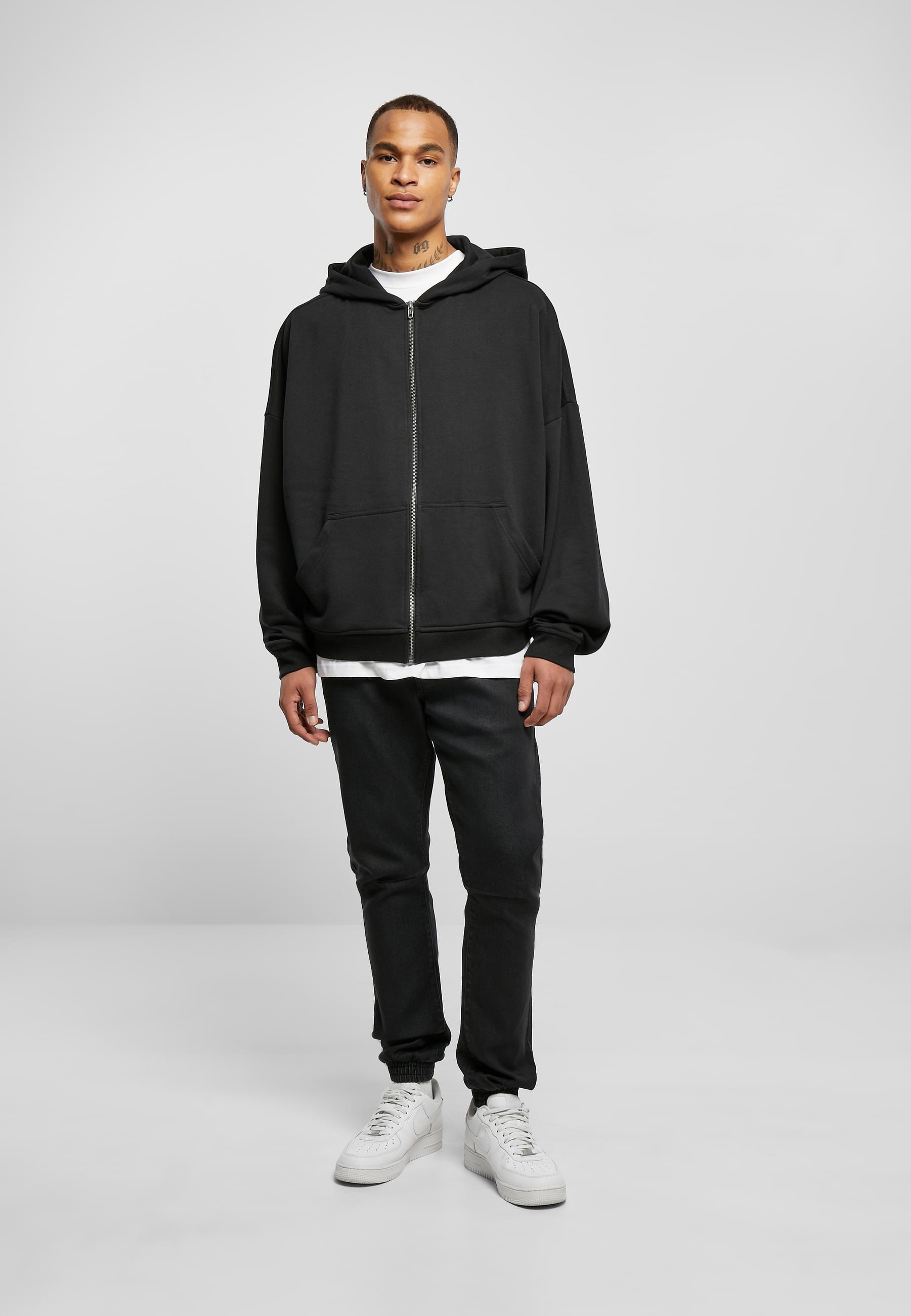 URBAN CLASSICS Sweatjacke »Urban Classics Herren 90's Zip Hoody«