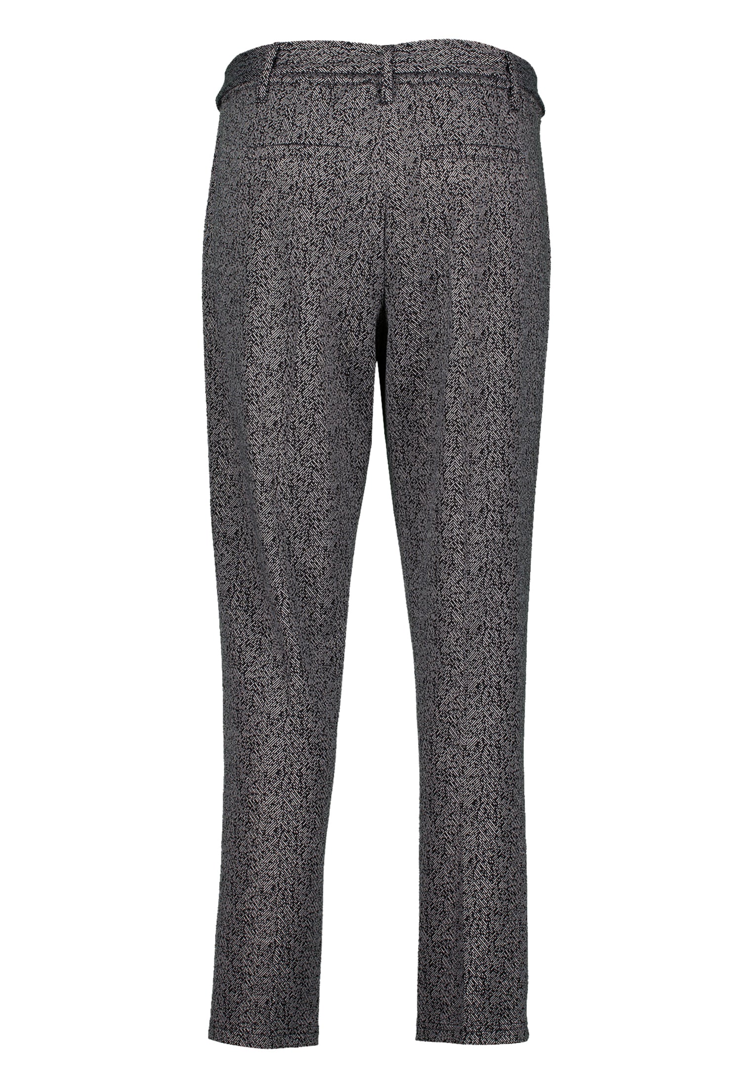 Zero Stoffhose »zero Damen Stoffhose Herringbone mit Bindegürtel 28 Inch«, Gürtel