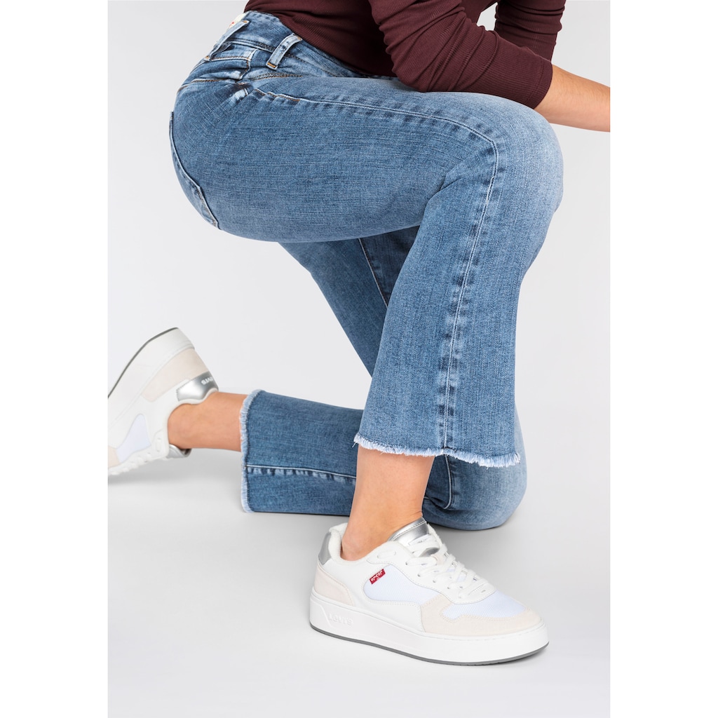 Herrlicher Bootcut-Jeans »Pearl Boot Copped Denim Light«