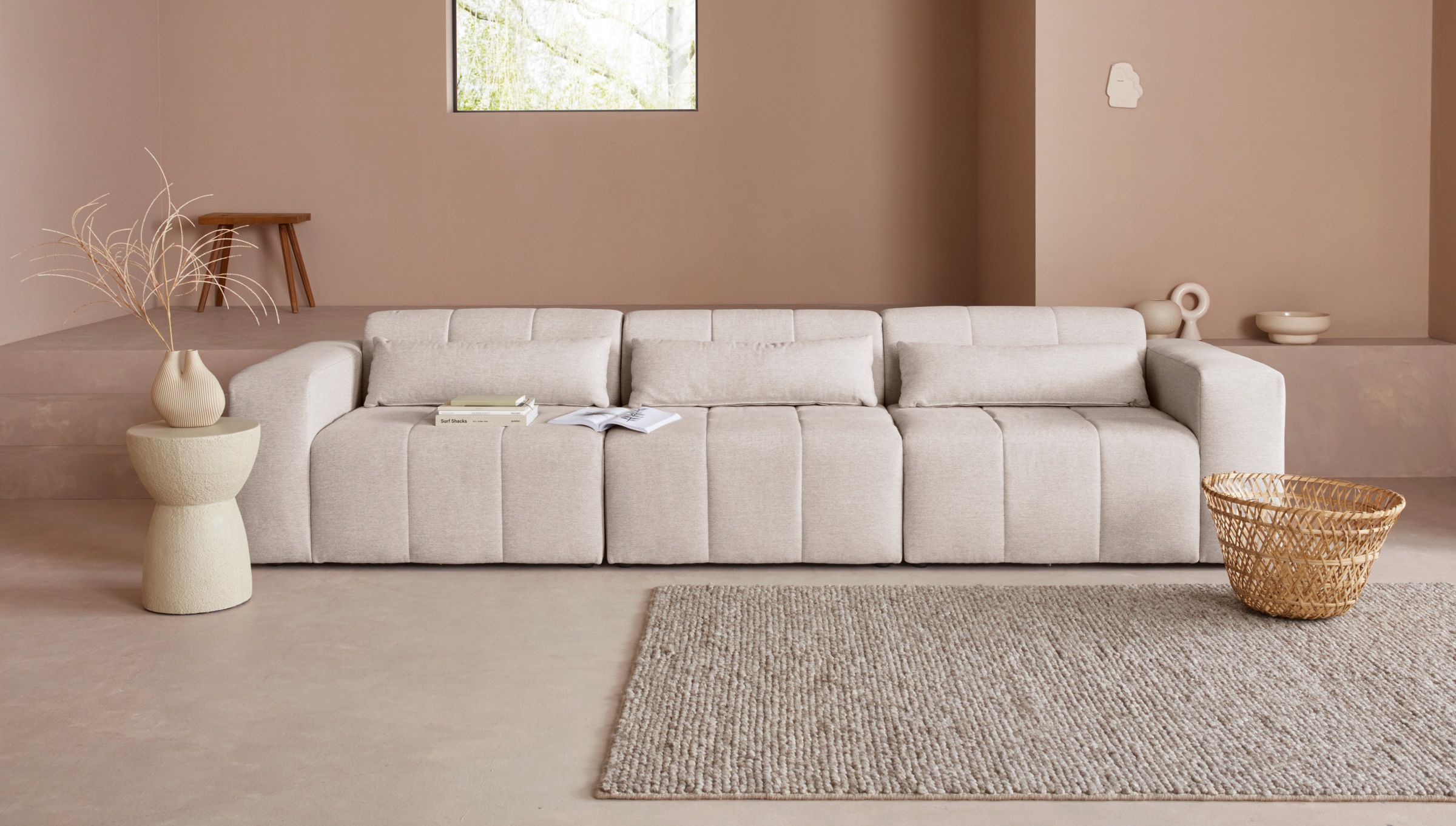 LeGer Home by Lena Gercke Sofaelement »Maileen«, Modul Sessel mit Armlehne, verknüpfbar mit anderen Modulen der Serie