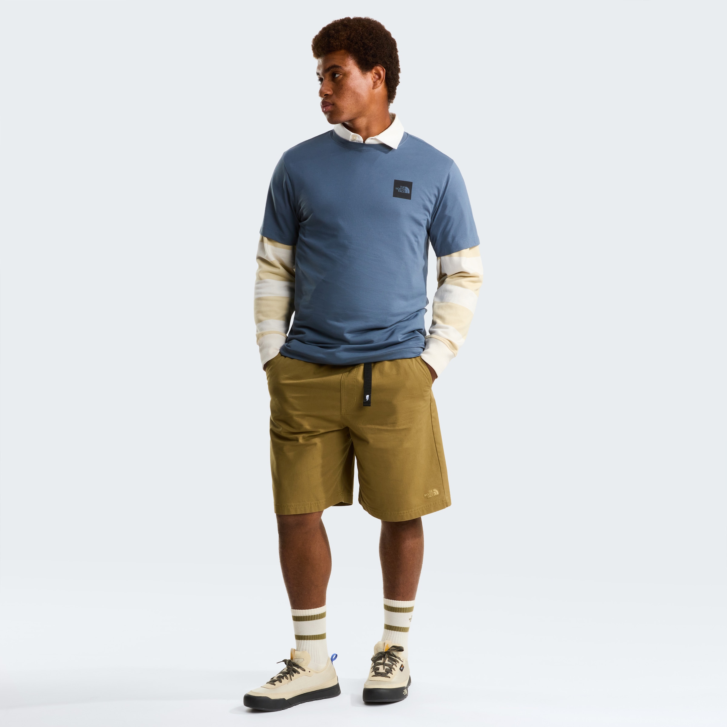 The North Face T-Shirt »M EVOLUTION BOX HALF DOME REGULAR SHORT SLEEVE TEE« normale Passform, Kurzarm, für Sportmode und Outdoormode