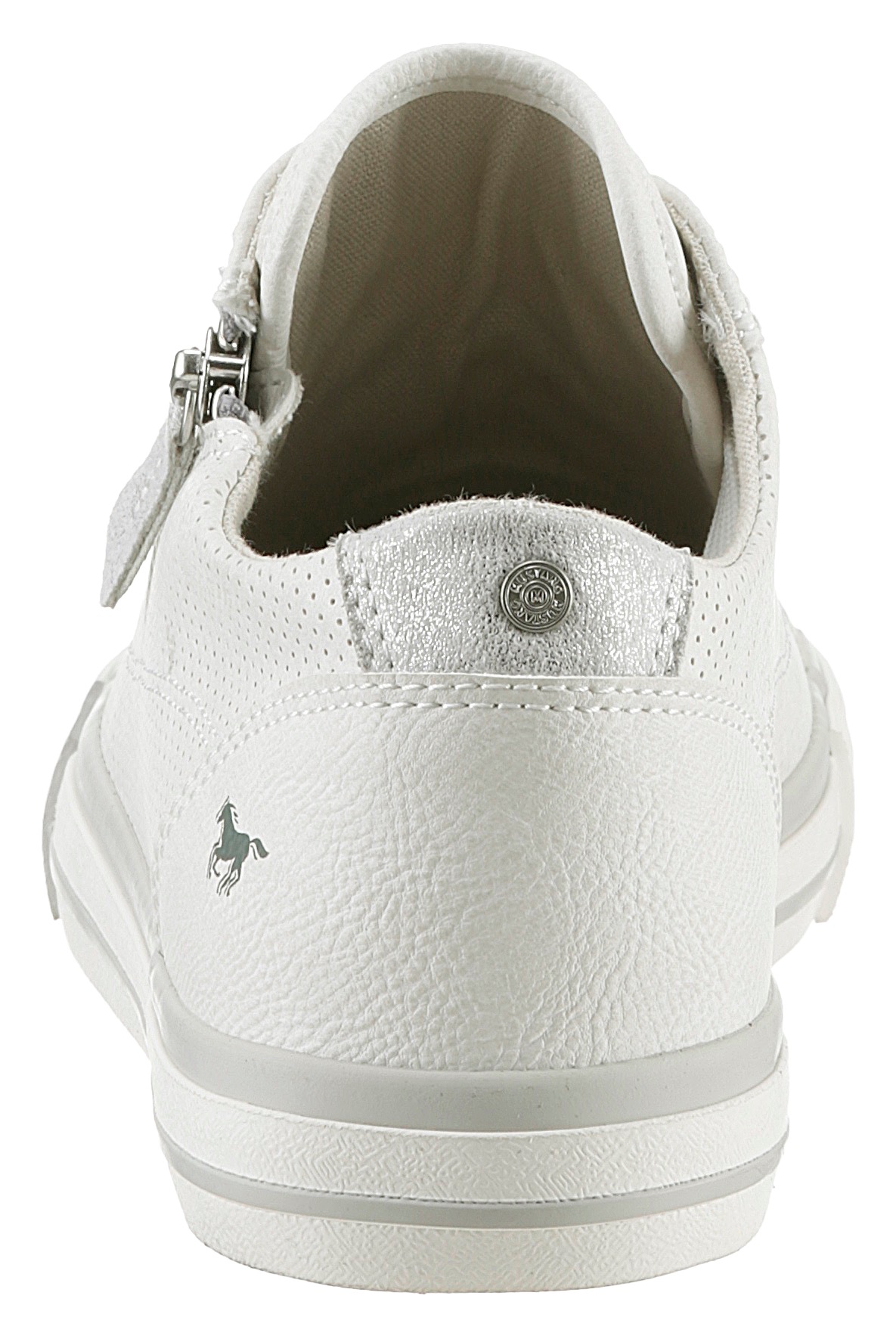 Mustang Shoes, Freizeitschuh, Halbschuh, Schnürschuh mit Außenreißverschlus günstig online kaufen