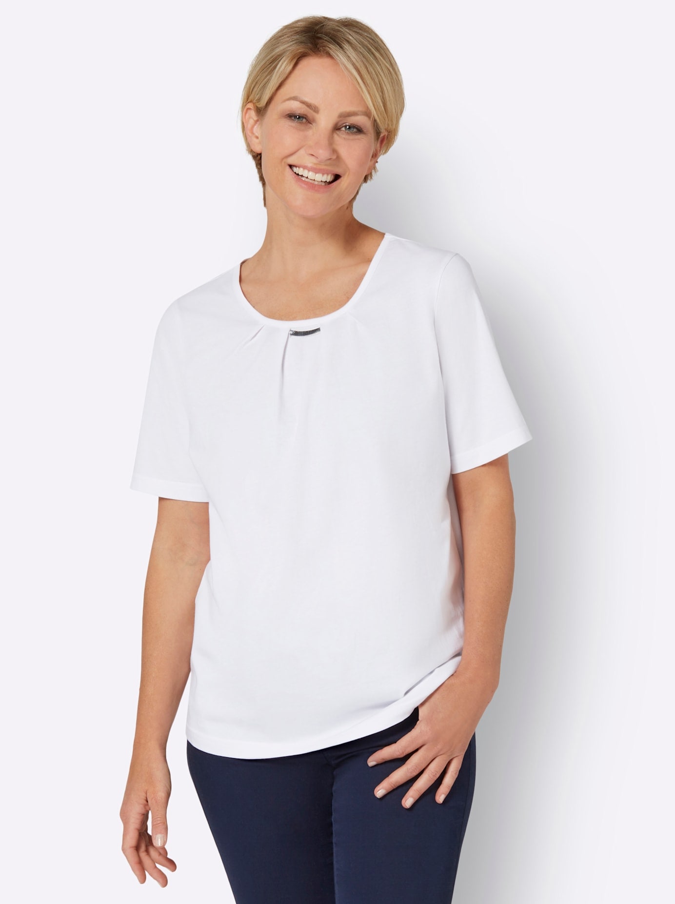 Classic Basics Kurzarmshirt "Kurzarm-Shirt" günstig online kaufen