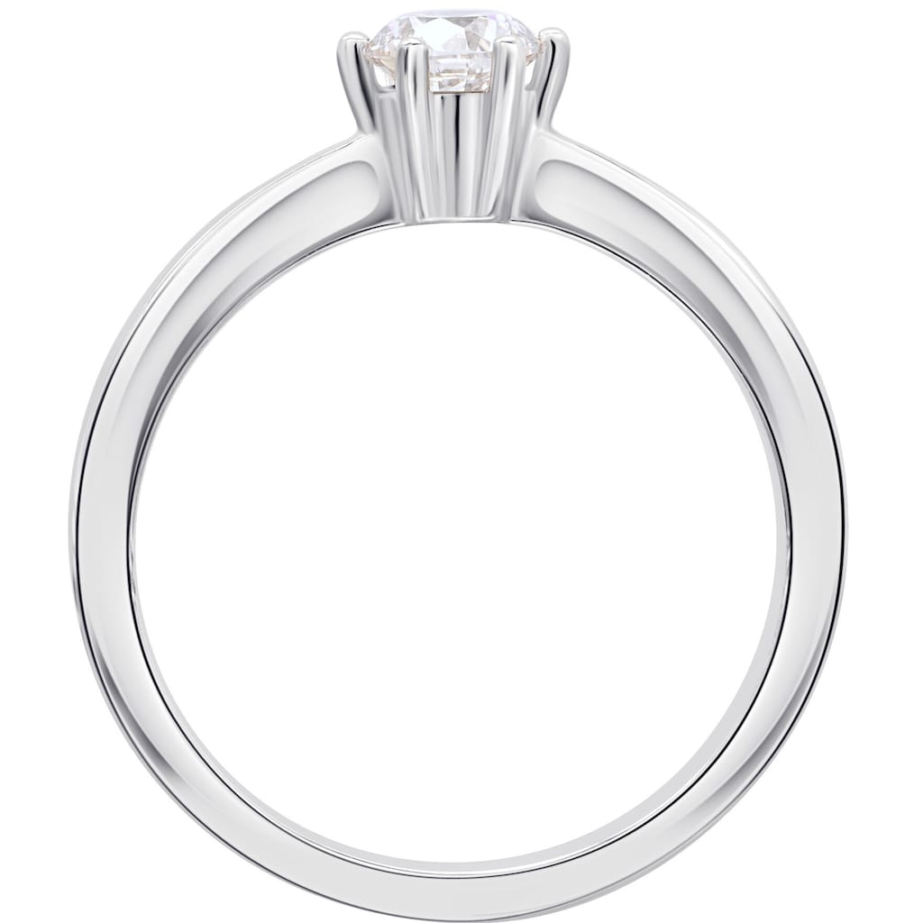 ONE ELEMENT Diamantring »0.25 ct Diamant Brillant Ring aus 750 Weißgold«