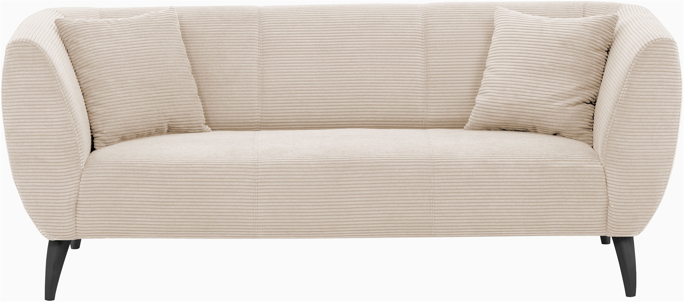 Home affaire 3-Sitzer zwei verschiedene Fußfarben wählbar günstig online kaufen