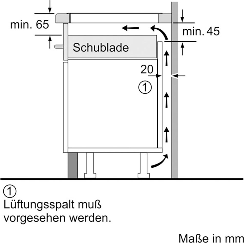 NEFF Flex-Induktions-Kochfeld von SCHOTT CERAN® »T68SHV4L0«, mit virtueller Twist Touch® Bedienung
