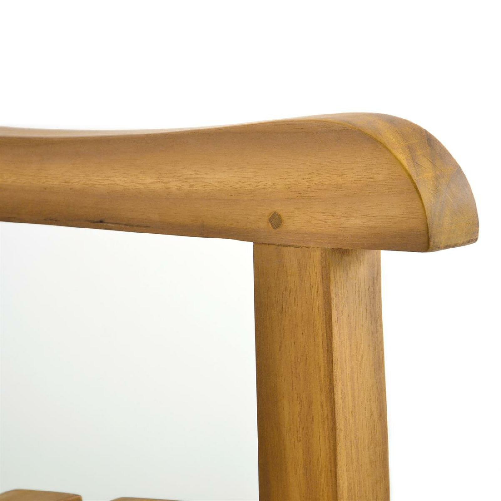 VCM Gartenstuhl "Gartenstuhl Gartensessel Sessel Landhaus Teak Holz" () günstig online kaufen