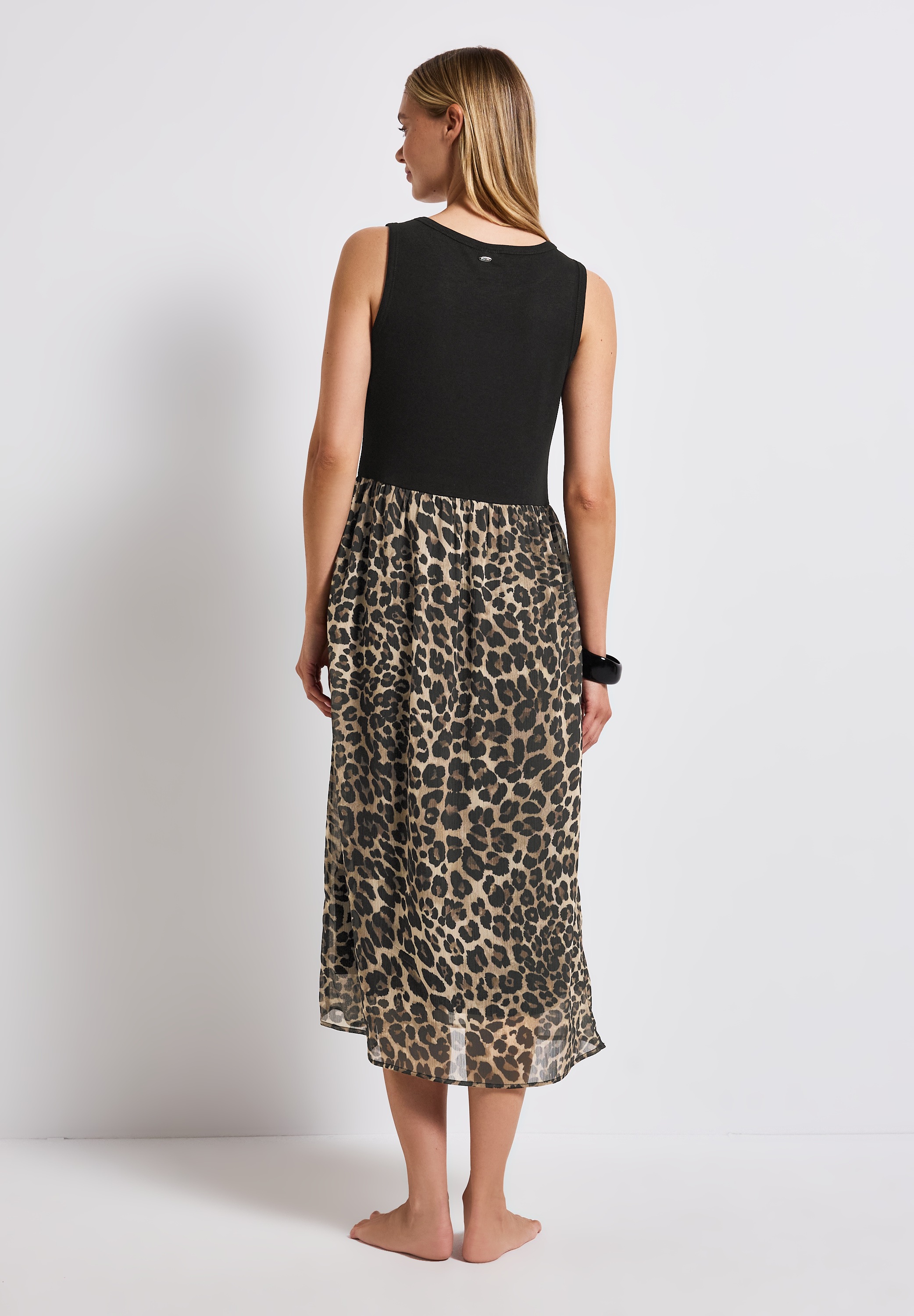 STREET ONE Midikleid, mit animal Print günstig online kaufen