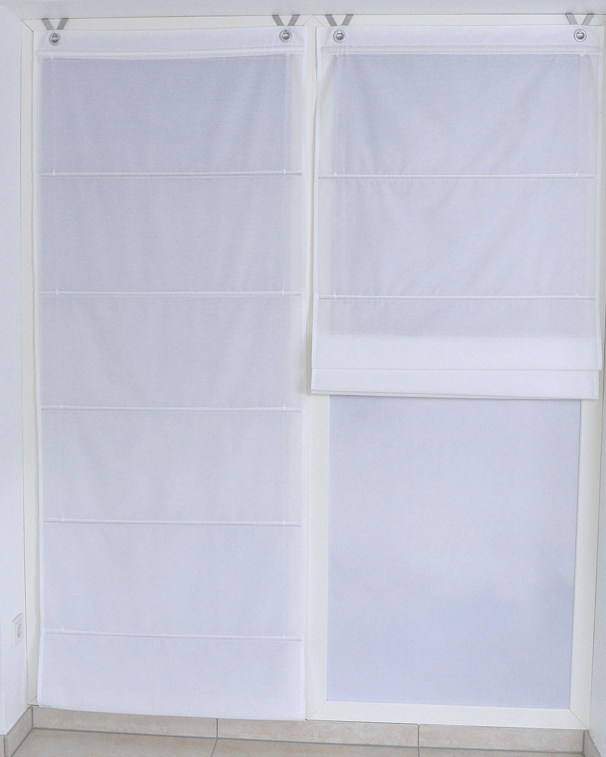 Kutti Raffrollo "Kessy Bessy" mit Hakenaufhängung ohne Bohren freihängend h günstig online kaufen