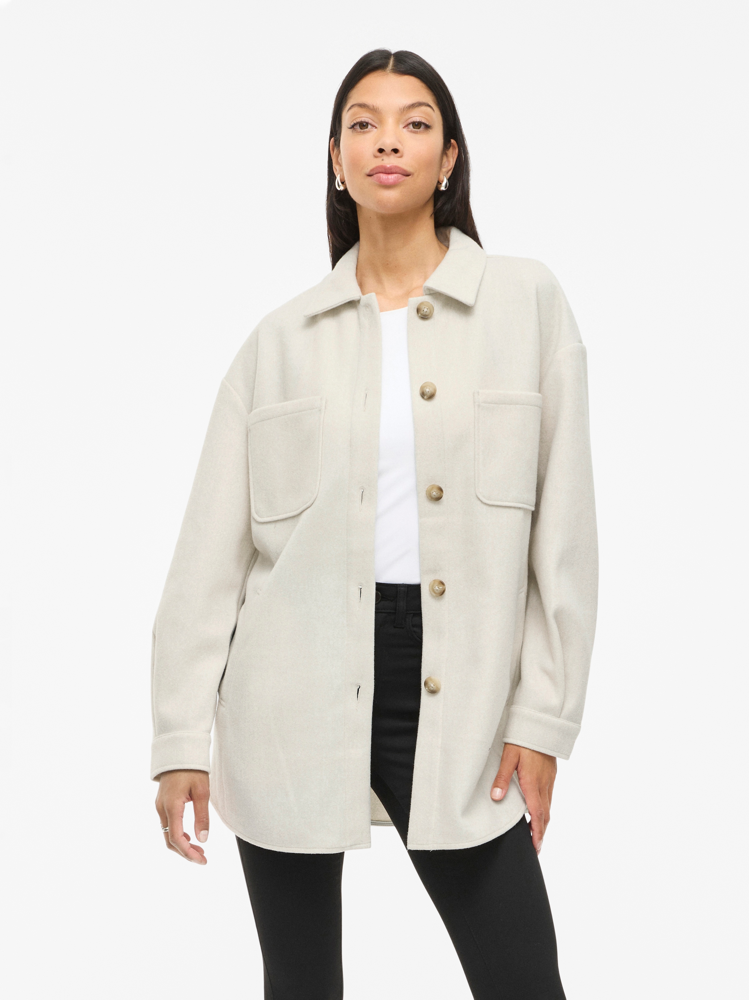 Vila Hemdjacke "VIKIMMI SHIRT L/S JACKET - NOOS" günstig online kaufen