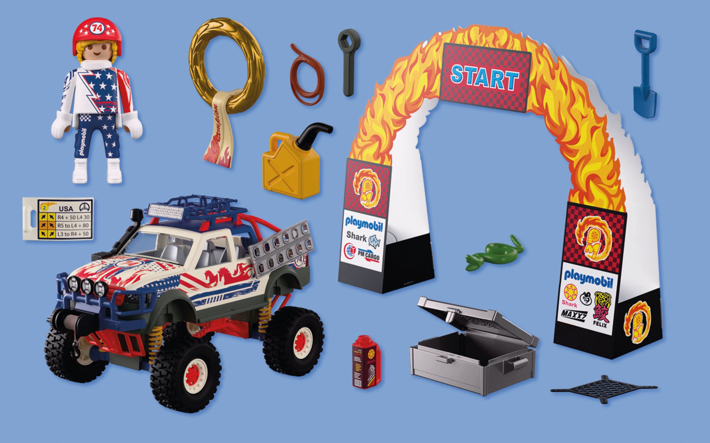 Playmobil® Konstruktions-Spielset »Offroad Truck (72061), City Action« Made in Europe