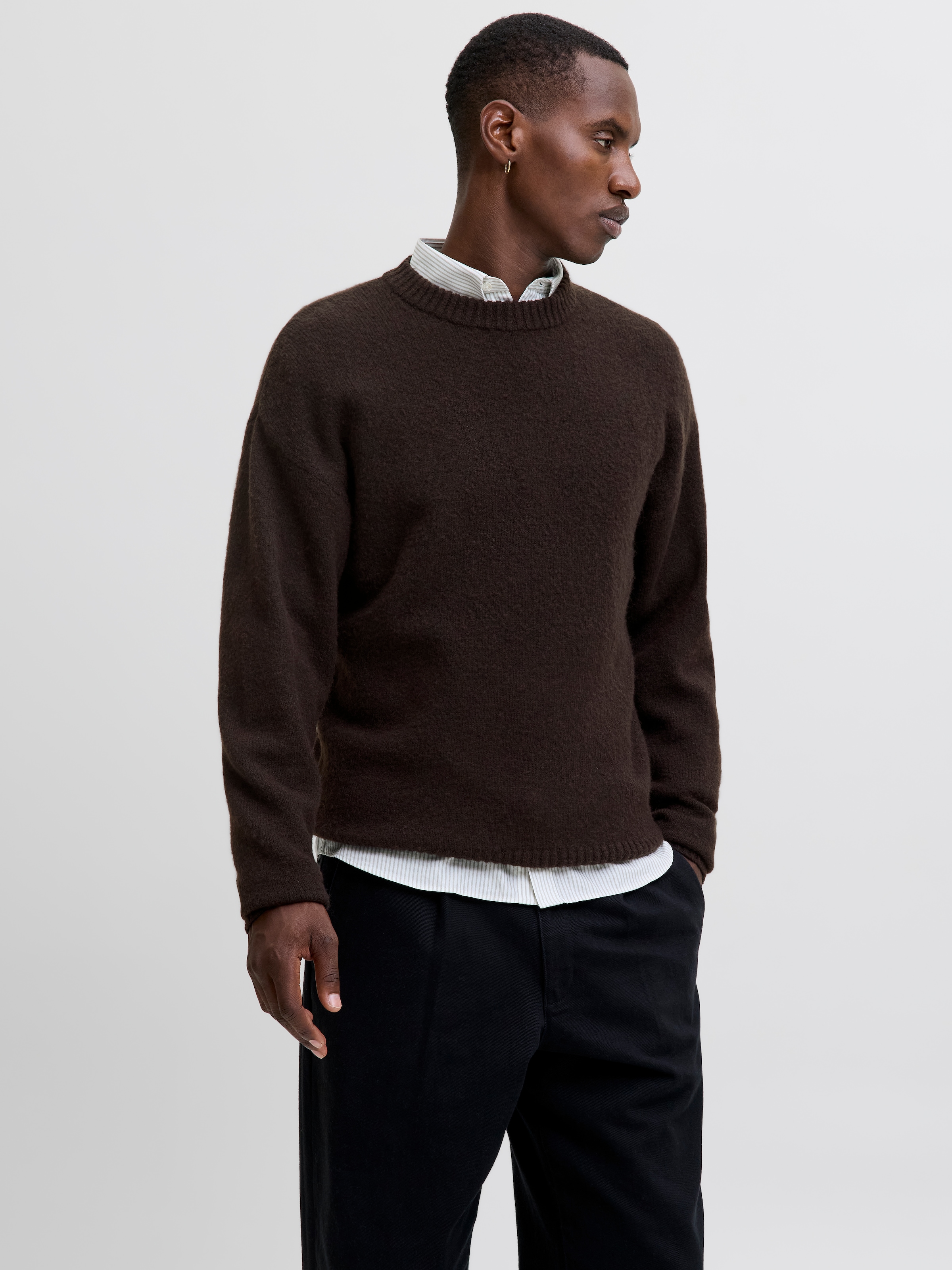 Jack & Jones Strickpullover "JJESOHO OLLIE KNIT CREW NECK SN" günstig online kaufen