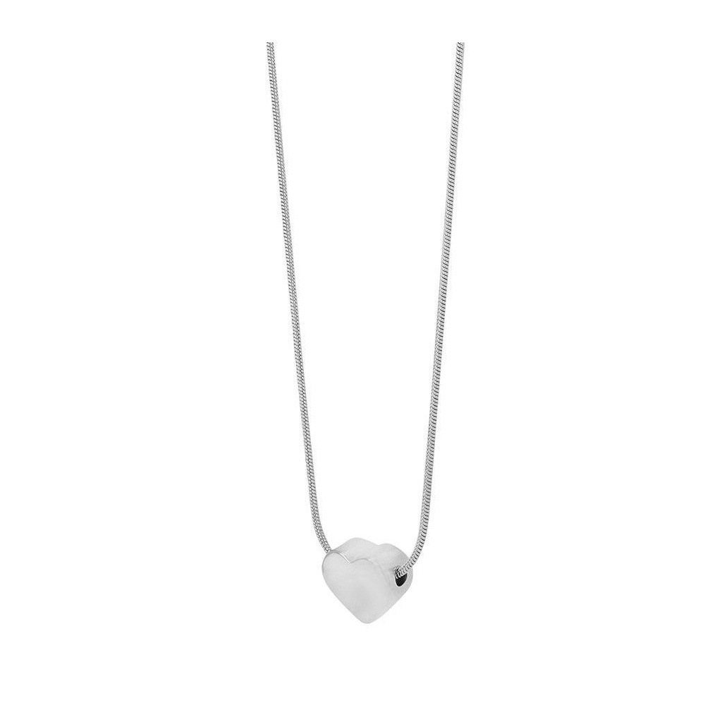 Adelia´s Kette ohne Anhänger »Damen Halskette – Herz aus Edelstahl 43+5« Perfekt als Geschenk für besondere Menschen