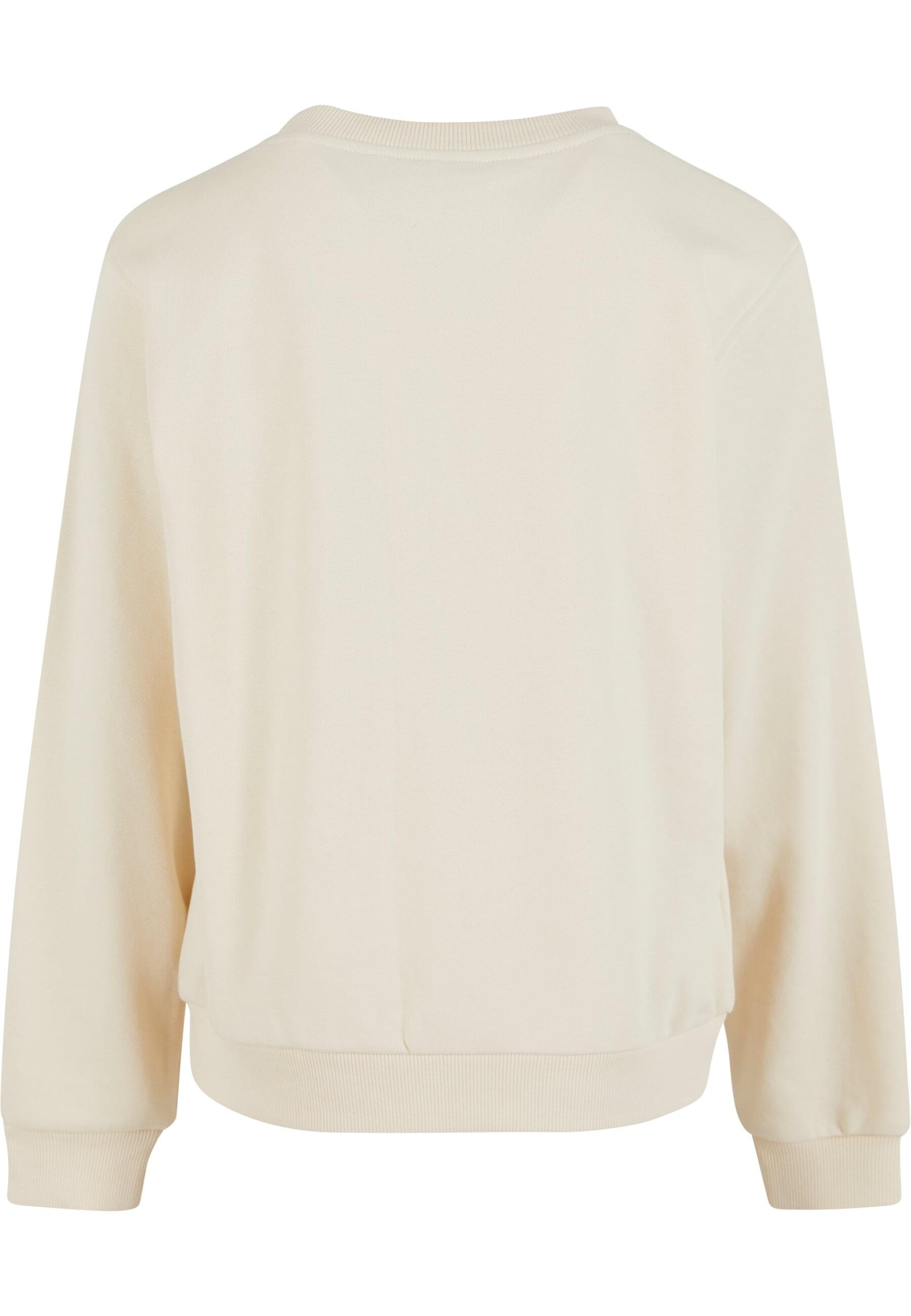 URBAN CLASSICS Rundhalspullover »Urban Classics Girls Oversized Light Terry Crewneck«, (1 tlg.)