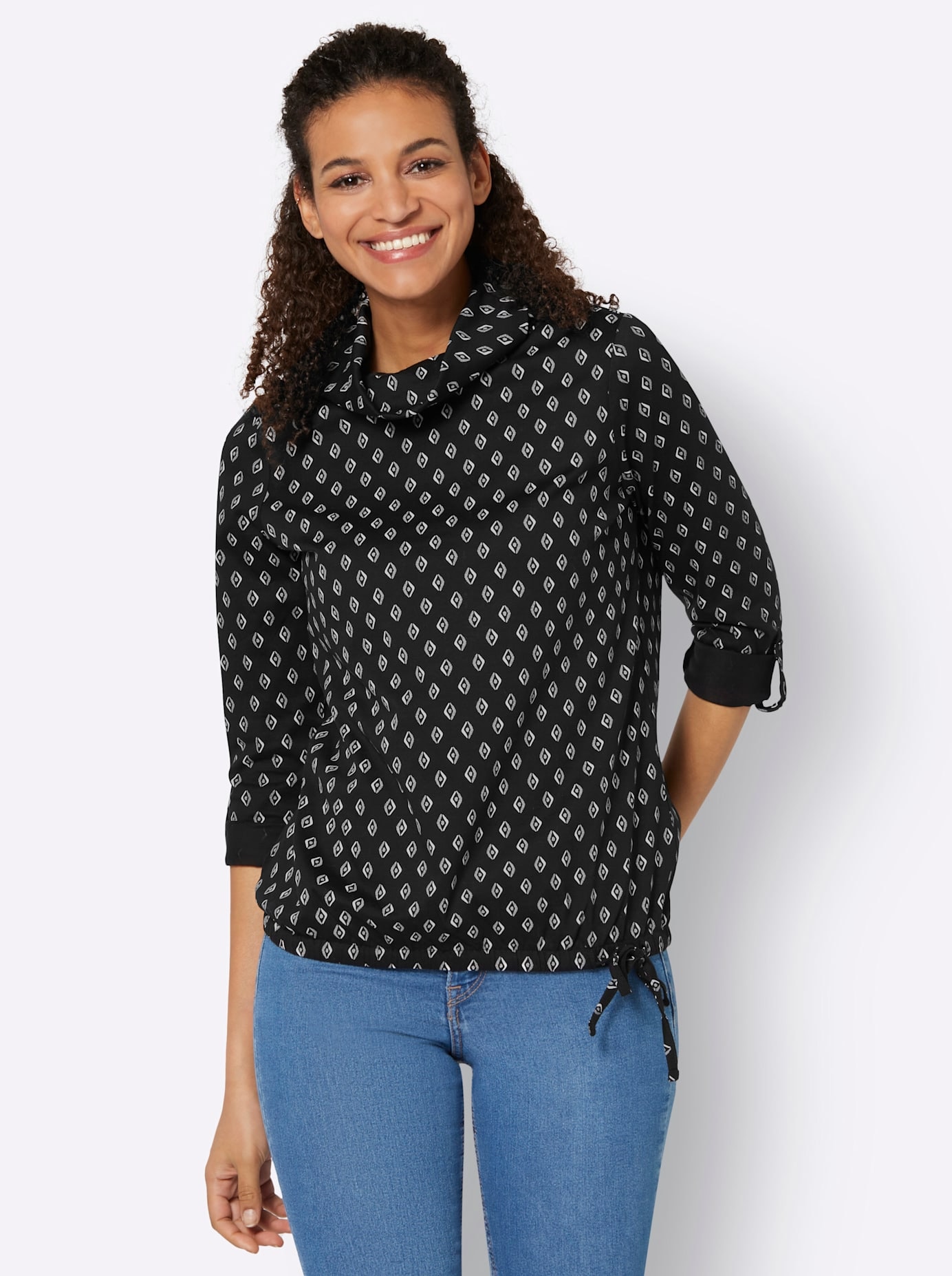 Inspirationen Rollkragenshirt »Rollkragen-Shirt«, (1 tlg.)