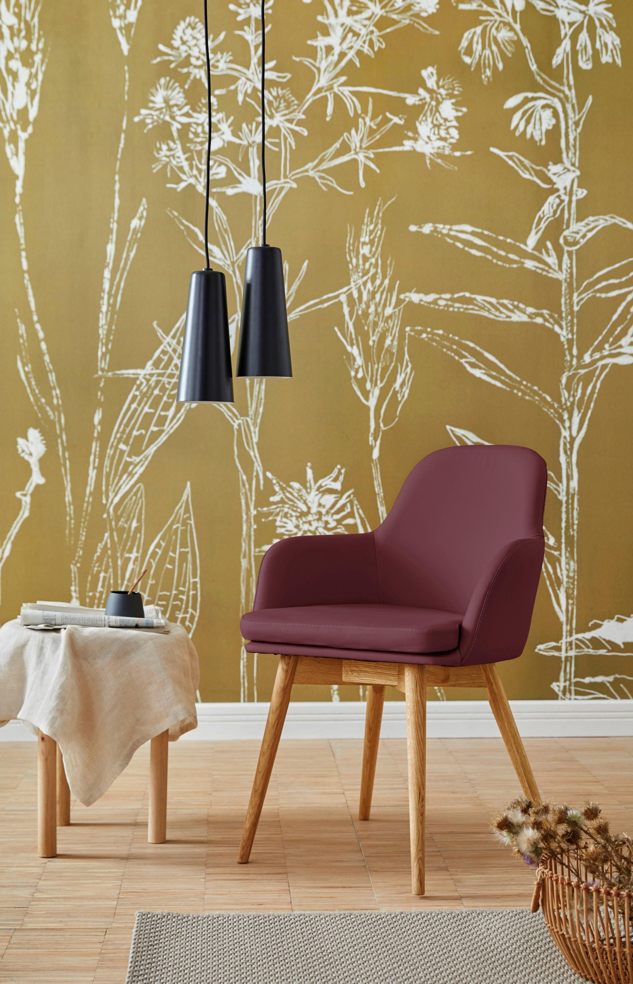 OTTO home Armlehnstuhl "Livry" (Set) 2 Stk.Polsterstuhl, Schalenstuhl günstig online kaufen