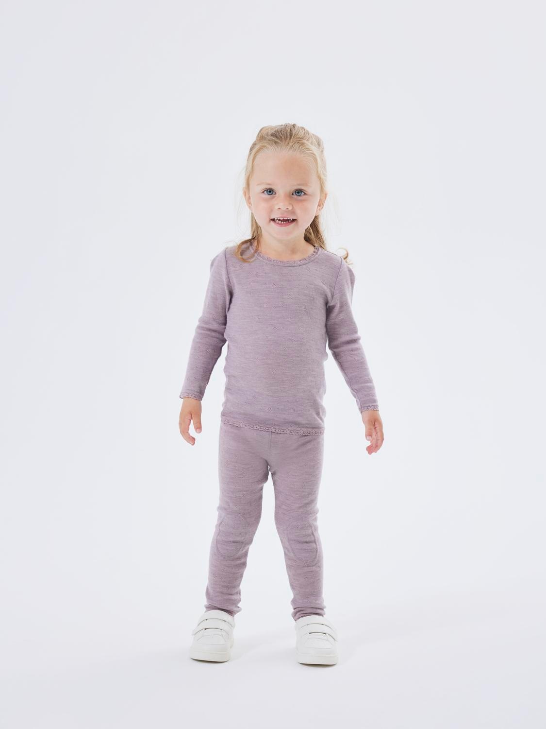 Name It Leggings »NMFWANG WOOL NEDDLE LEGGING ...